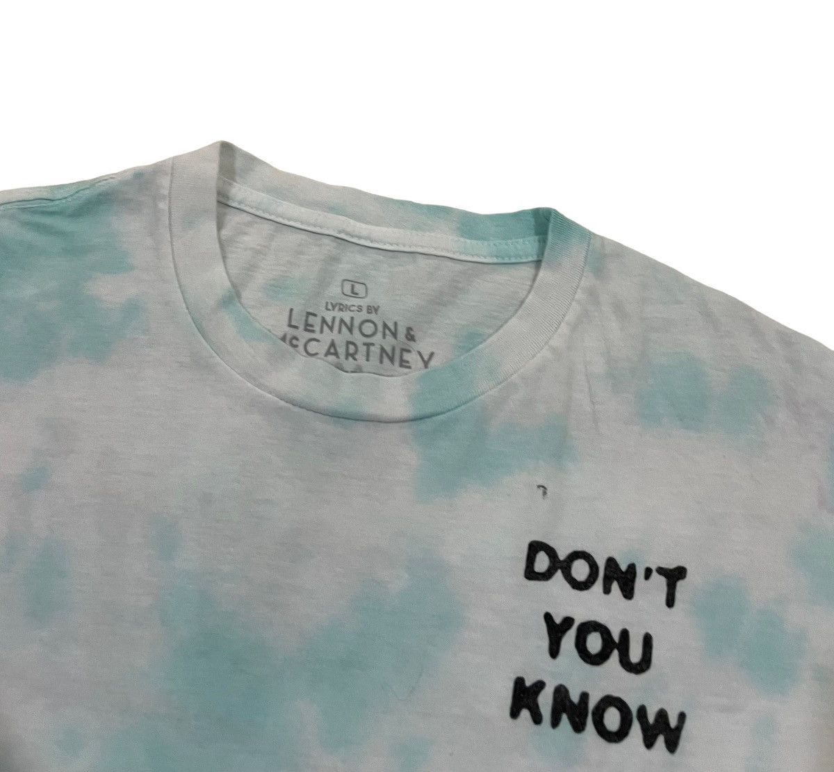 The Beatles “Revolution” Tie Dye Tshirt