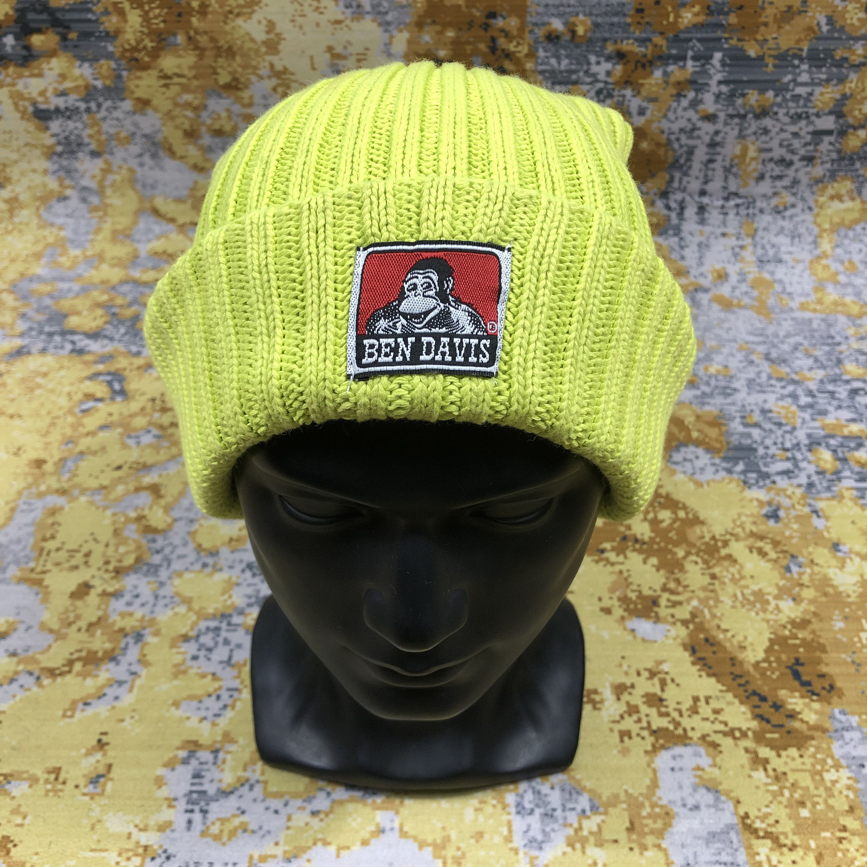 Ben Davis × Vintage Vintage Ben Davis Slouchy Beanie Hat B2274 Size ONE SIZE - 1 Thumbnail