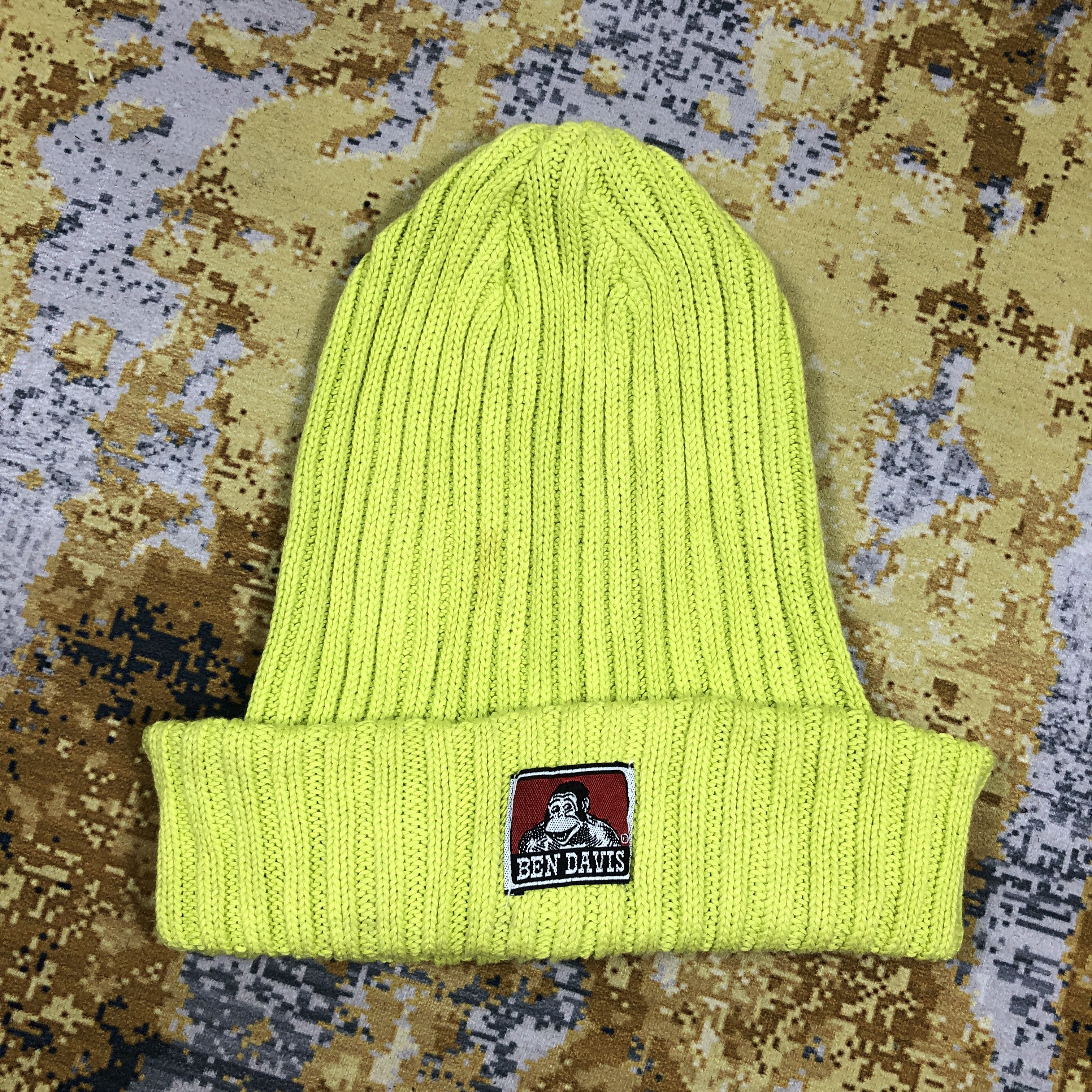 Ben Davis × Vintage Vintage Ben Davis Slouchy Beanie Hat B2274 Size ONE SIZE - 3 Thumbnail
