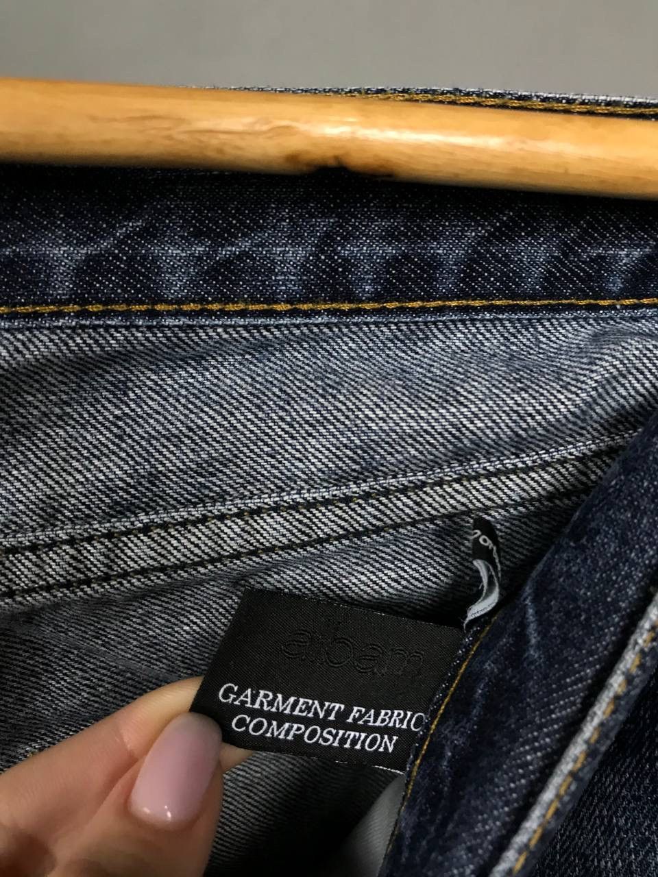 Albam Albam luxury streetwear selvedge denim jeans Size US 33 - 3 Thumbnail