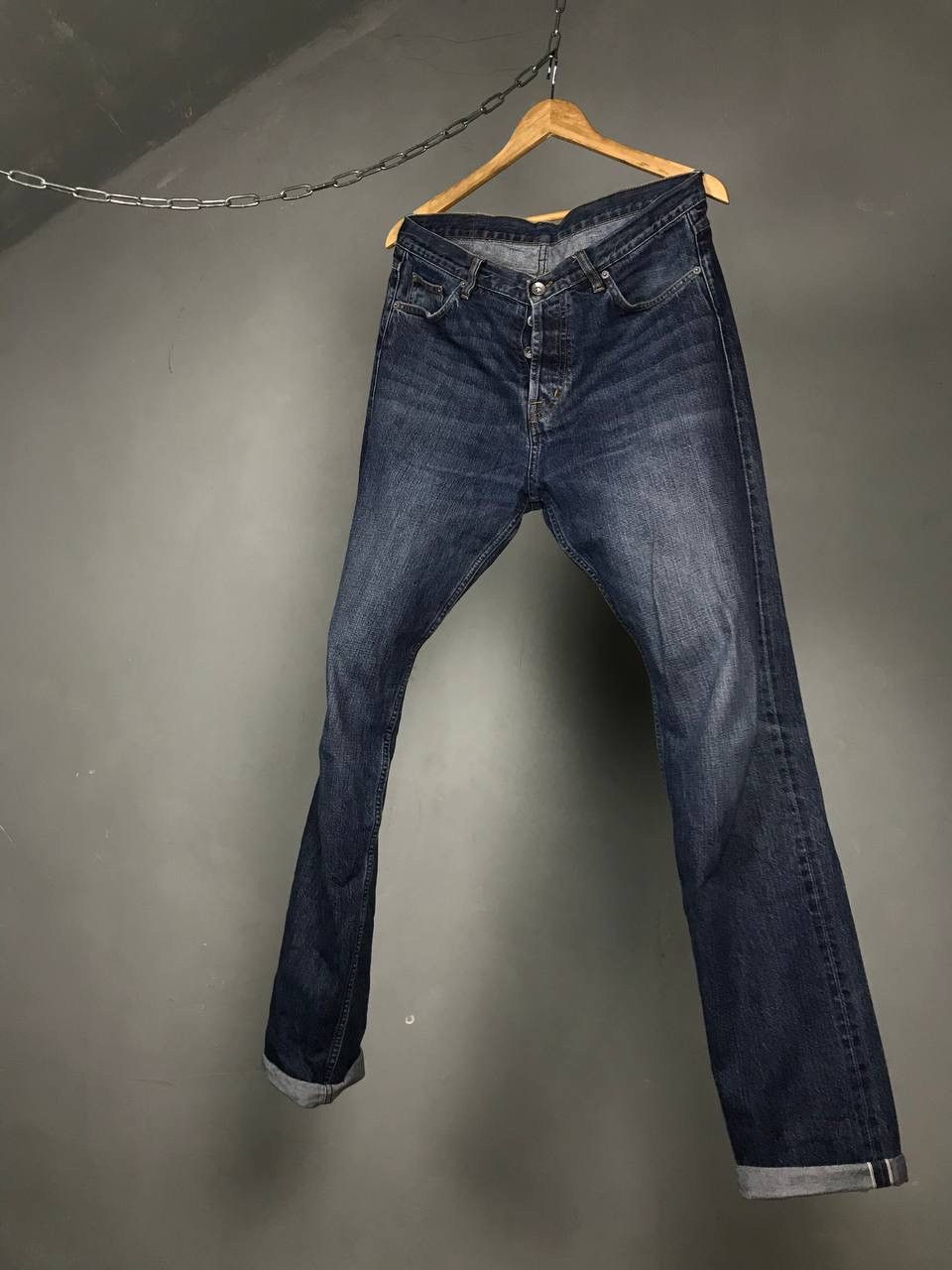 Albam Albam luxury streetwear selvedge denim jeans Size US 33 - 1 Thumbnail