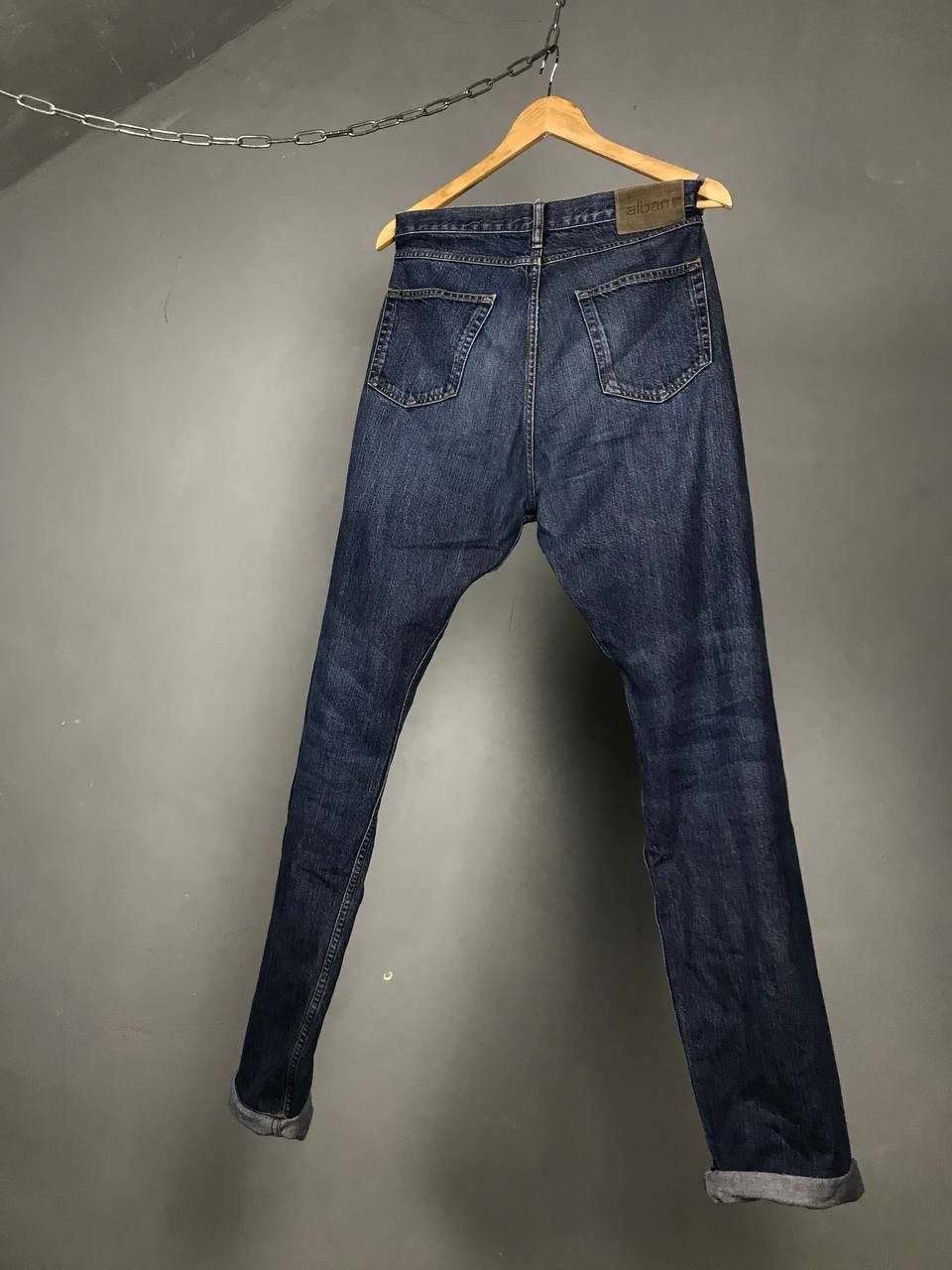 Albam Albam luxury streetwear selvedge denim jeans Size US 33 - 5 Thumbnail