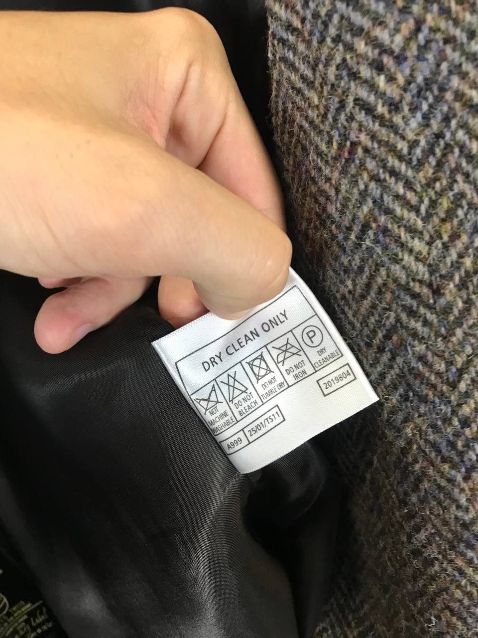 Harris Tweed Harris Tweed vintage vest Size 54R - 6 Thumbnail