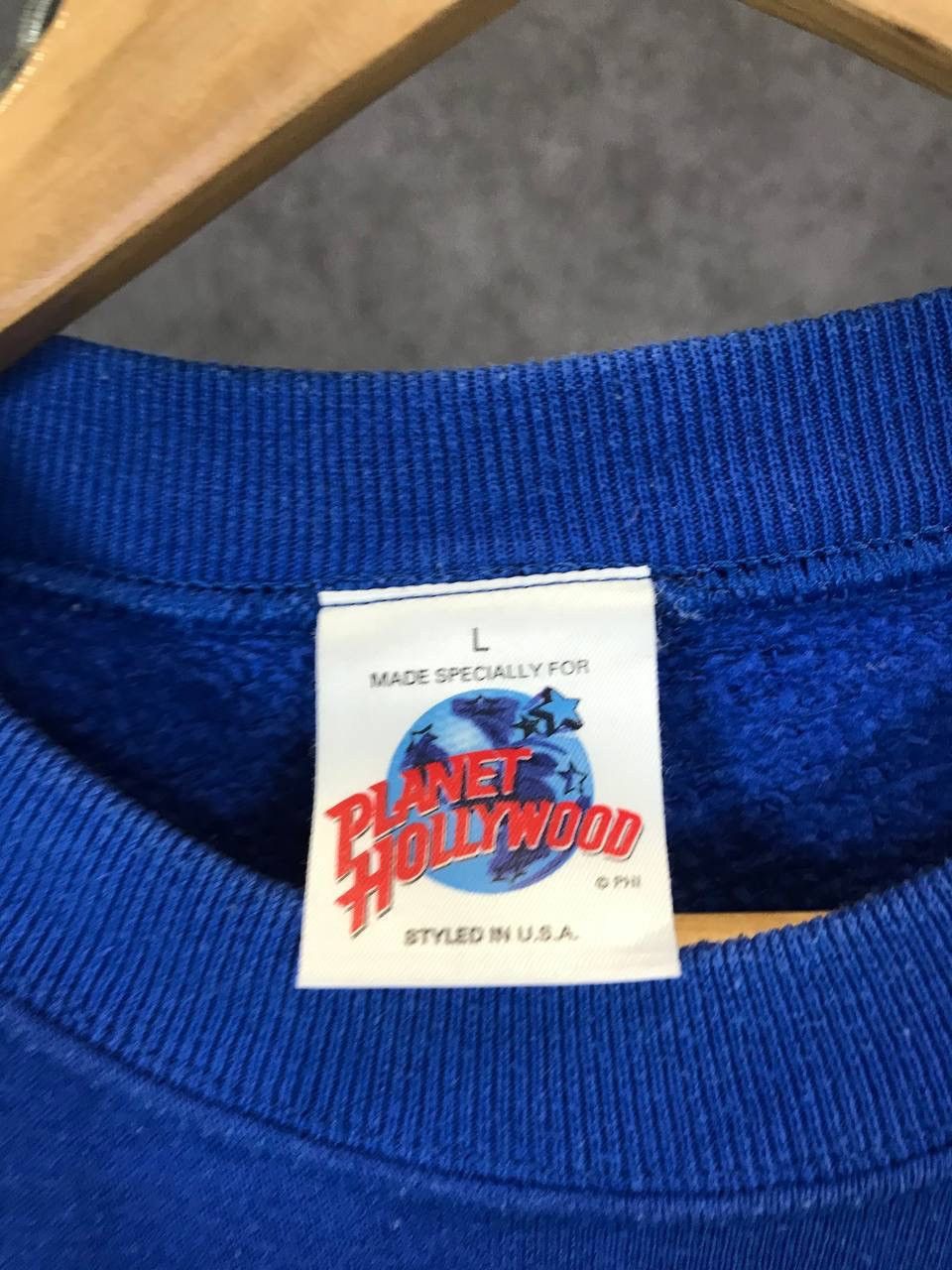 Planet Hollywood Planet Hollywood Paris American vintage sweatshirt Size US L / EU 52-54 / 3 - 4 Thumbnail