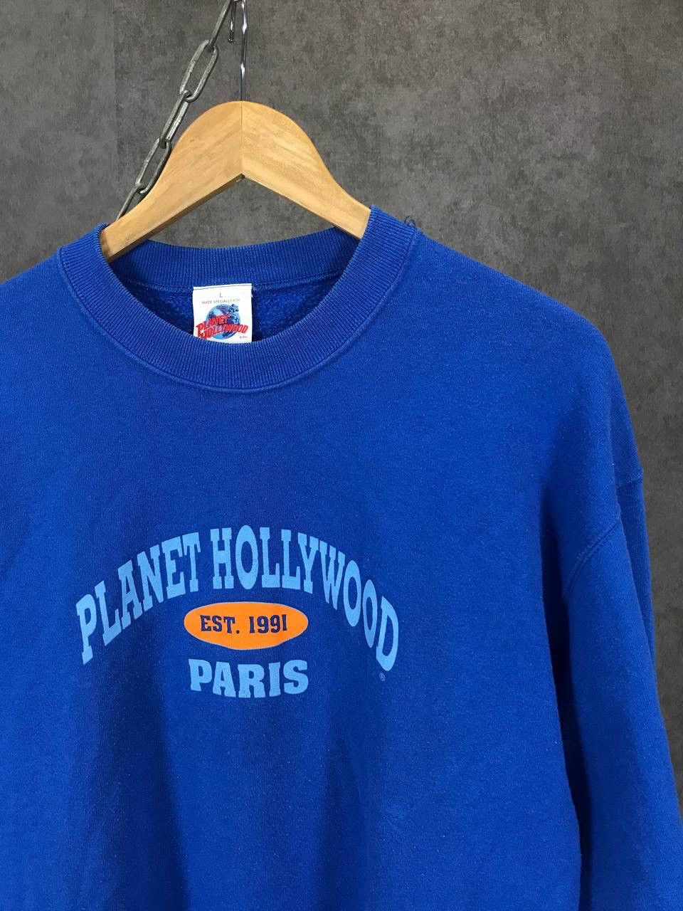 Planet Hollywood Planet Hollywood Paris American vintage sweatshirt Size US L / EU 52-54 / 3 - 2 Thumbnail
