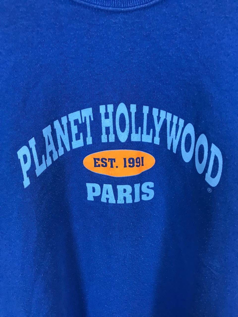 Planet Hollywood Planet Hollywood Paris American vintage sweatshirt Size US L / EU 52-54 / 3 - 3 Thumbnail
