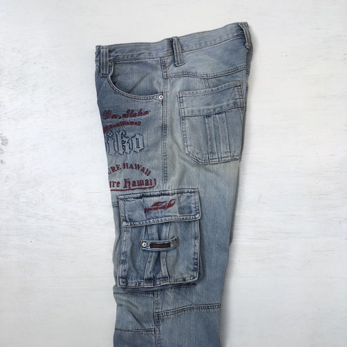 Vintage Vintage Hawaii Piko Cargo Jeans Size US 28 / EU 44 - 21 Thumbnail