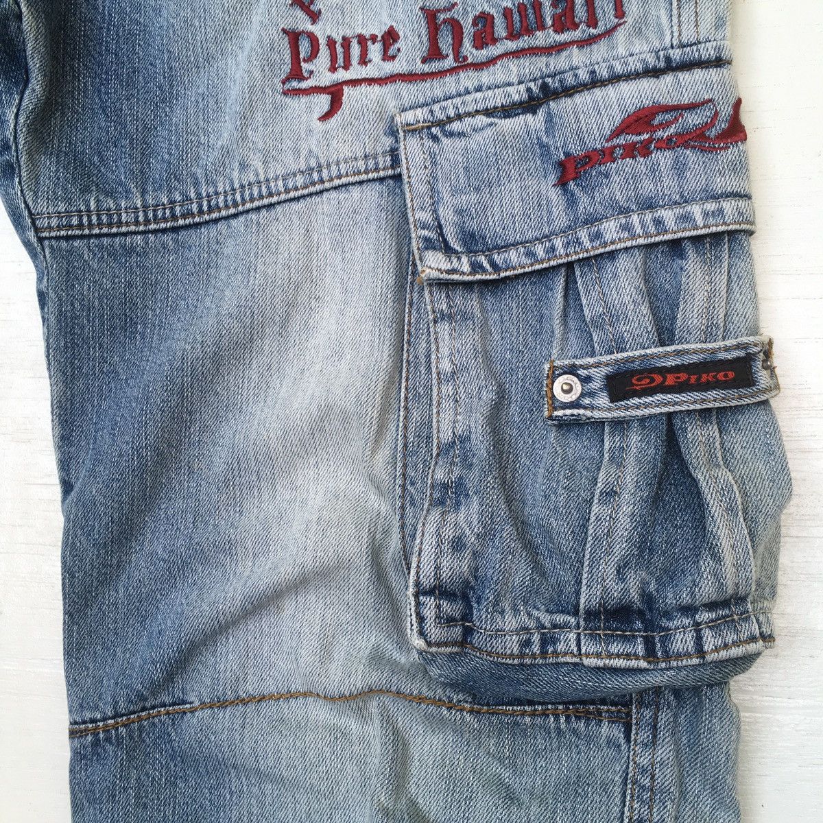 Vintage Vintage Hawaii Piko Cargo Jeans Size US 28 / EU 44 - 8 Thumbnail