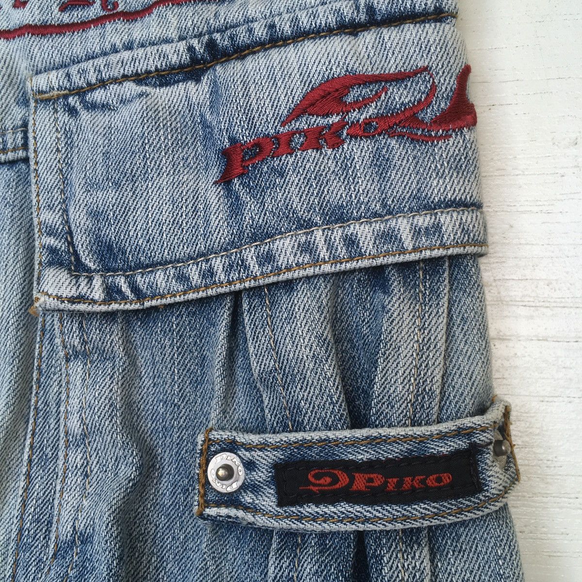 Vintage Vintage Hawaii Piko Cargo Jeans Size US 28 / EU 44 - 9 Thumbnail