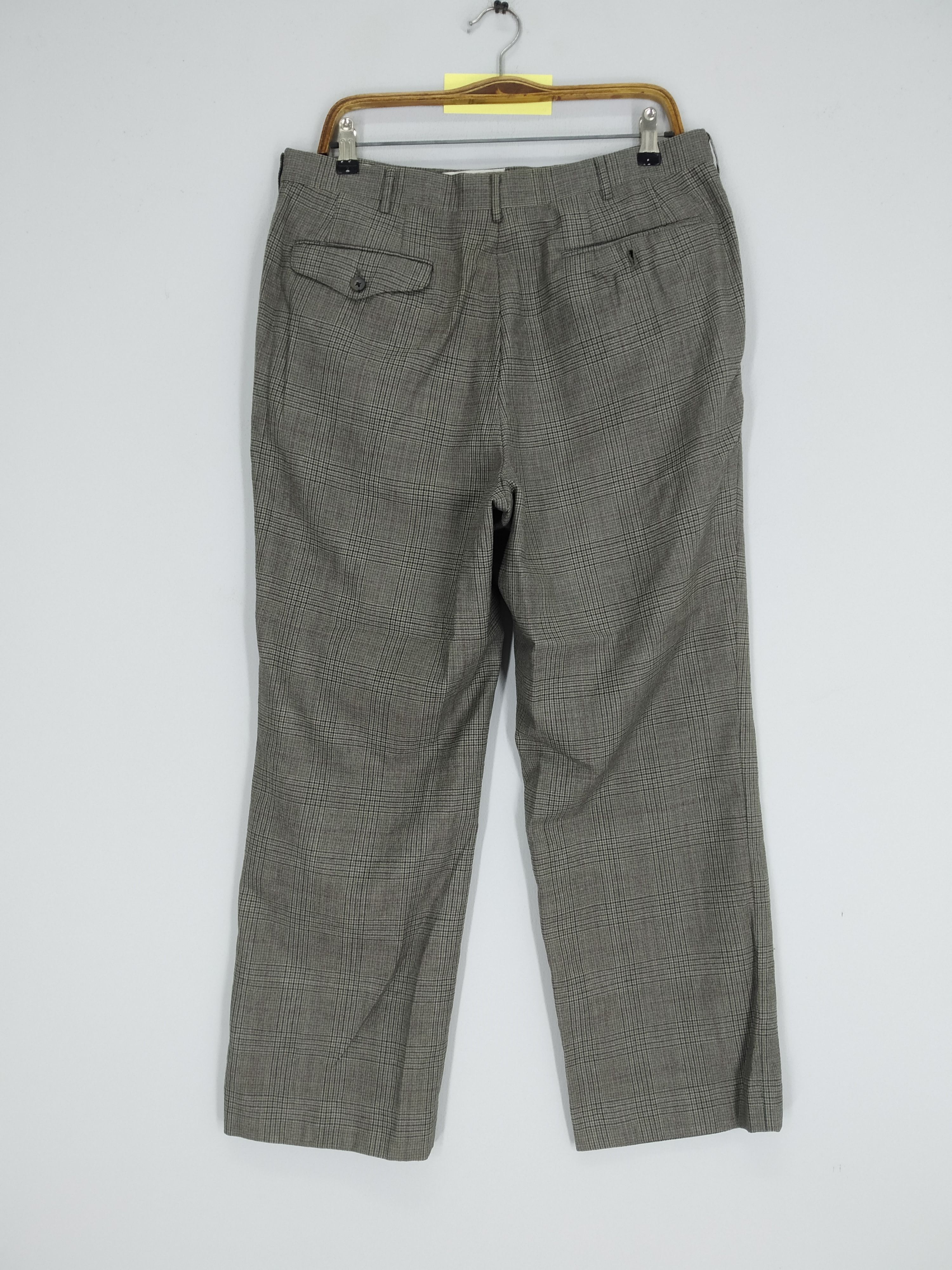 Aquascutum Vintage Aquascutum London Checkered Relaxing Casual Pants Size US 35 - 2 Thumbnail