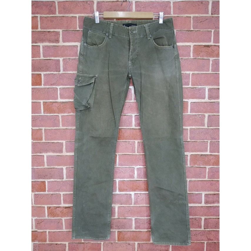 image of Japan Brand John Bull Parachute Side Pocket Pant Cargo in Army, Men's (Size 33)