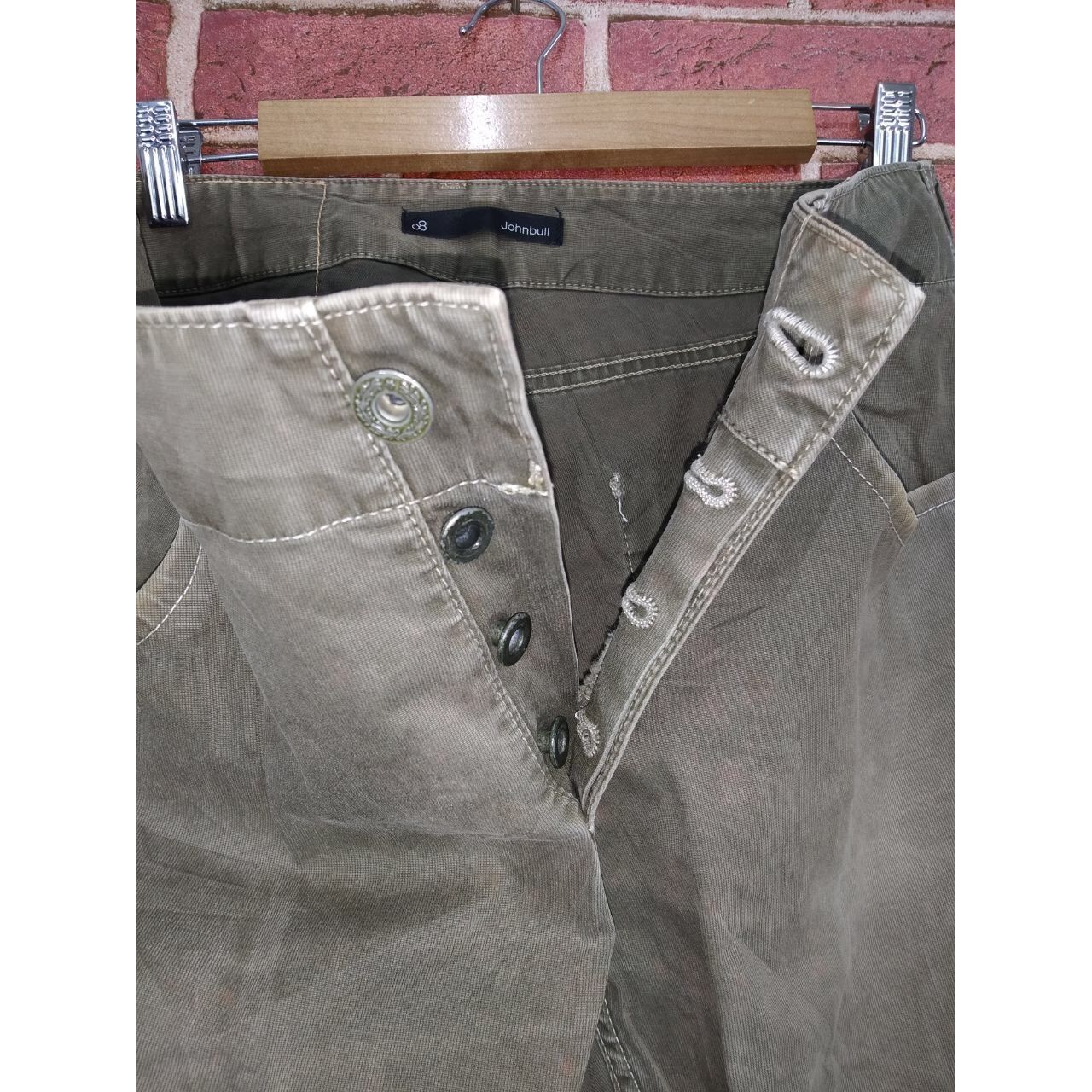 Japanese Brand Japan Brand John Bull Parachute Side Pocket Pant Cargo Size US 33 - 6 Thumbnail