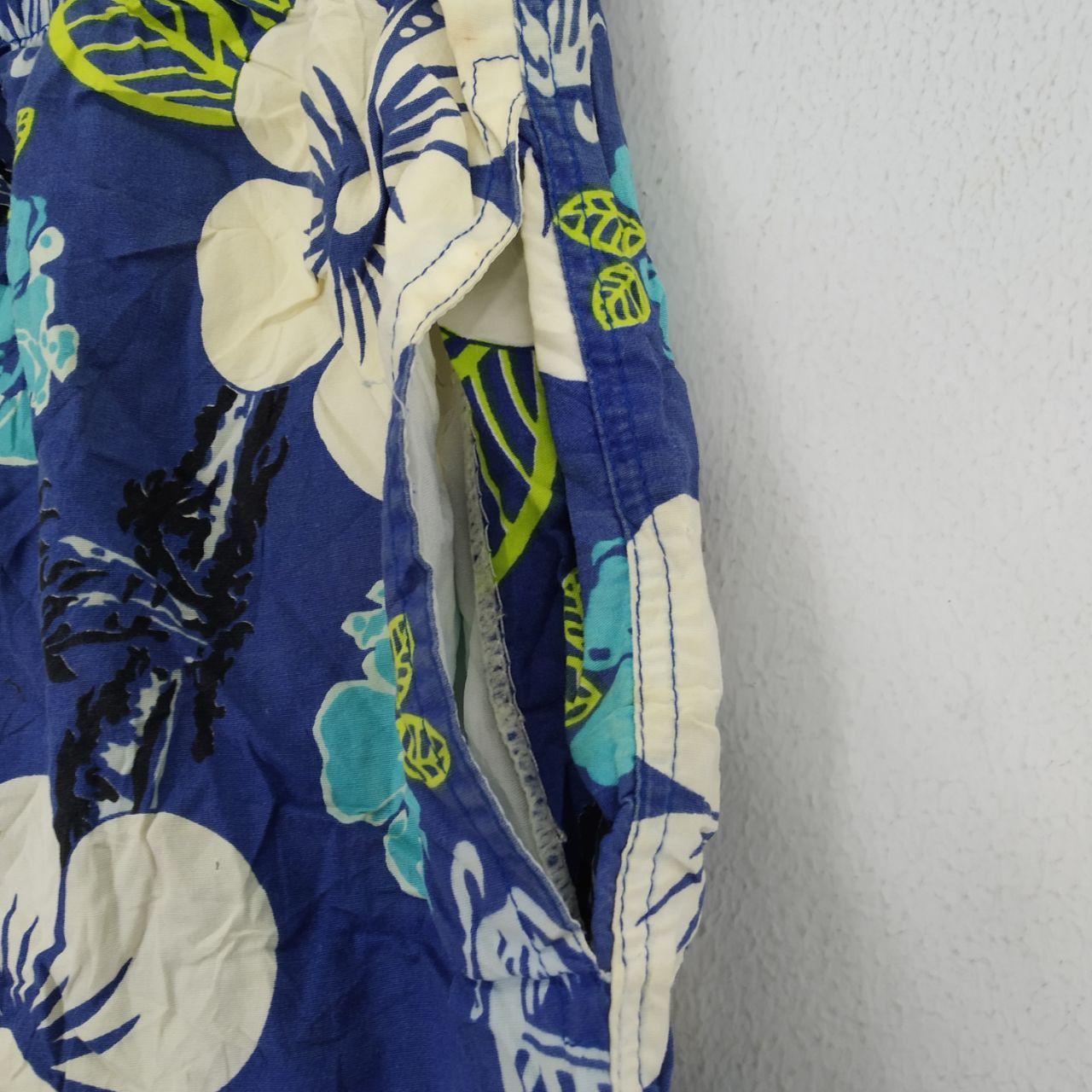 Vintage Vintage Shorts Flower Surf Hawaii Short Drawstring Pant Size US 30 / EU 46 - 5 Thumbnail
