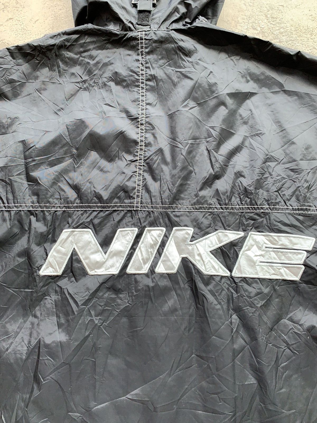 Nike RARE Nike Center Swoosh Windrunner Hoodie Size US XL / EU 56 / 4 - 11 Thumbnail