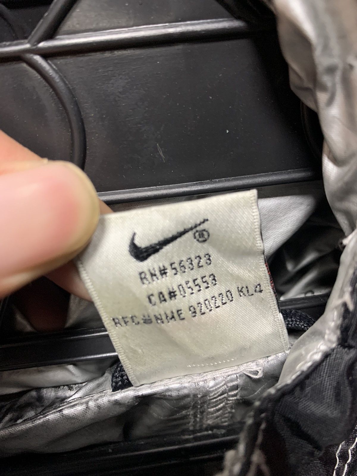 Nike RARE Nike Center Swoosh Windrunner Hoodie Size US XL / EU 56 / 4 - 9 Thumbnail
