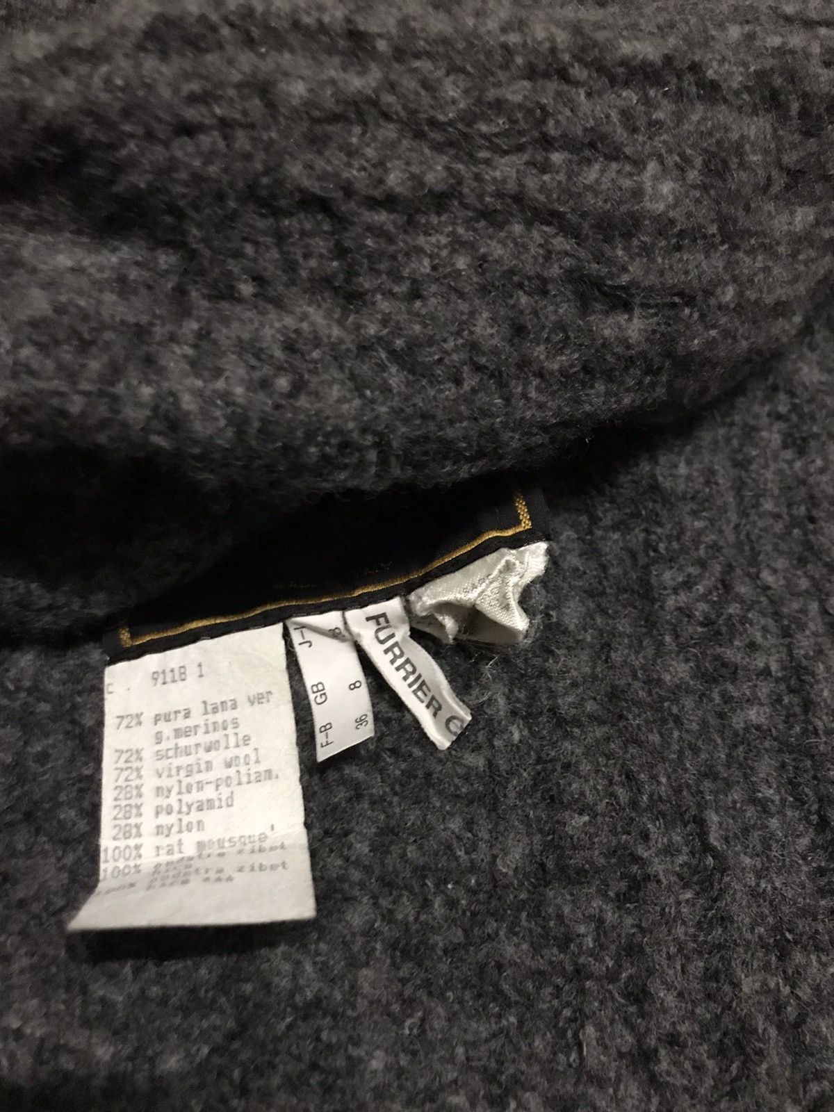 Fendi Fendi Maglia wool jacket Size US XL / EU 56 / 4 - 3 Thumbnail