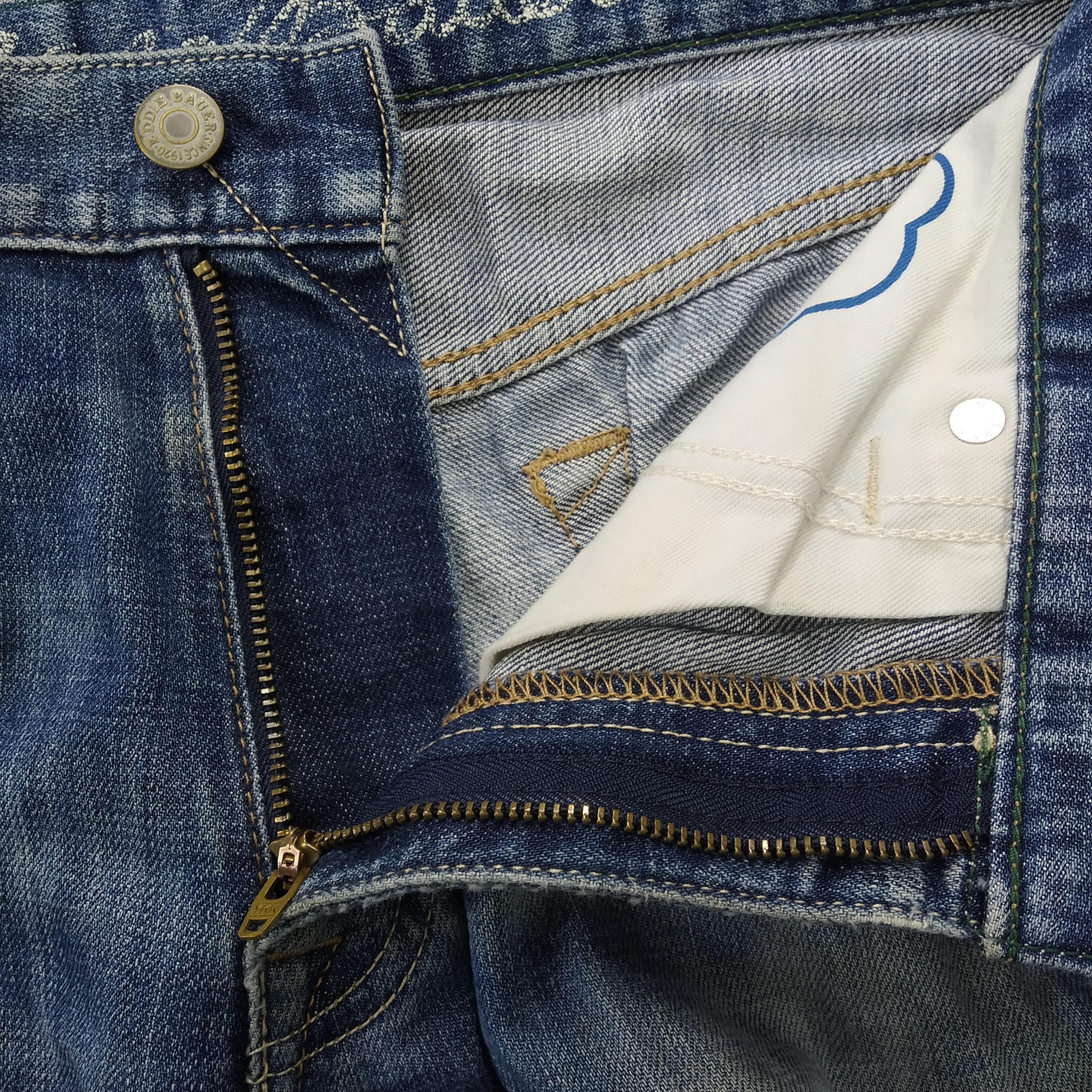Denime Vintage Eddie Bauer Denim Jeans Stonewash Jeans Blue Denim Size US 31 - 9 Thumbnail