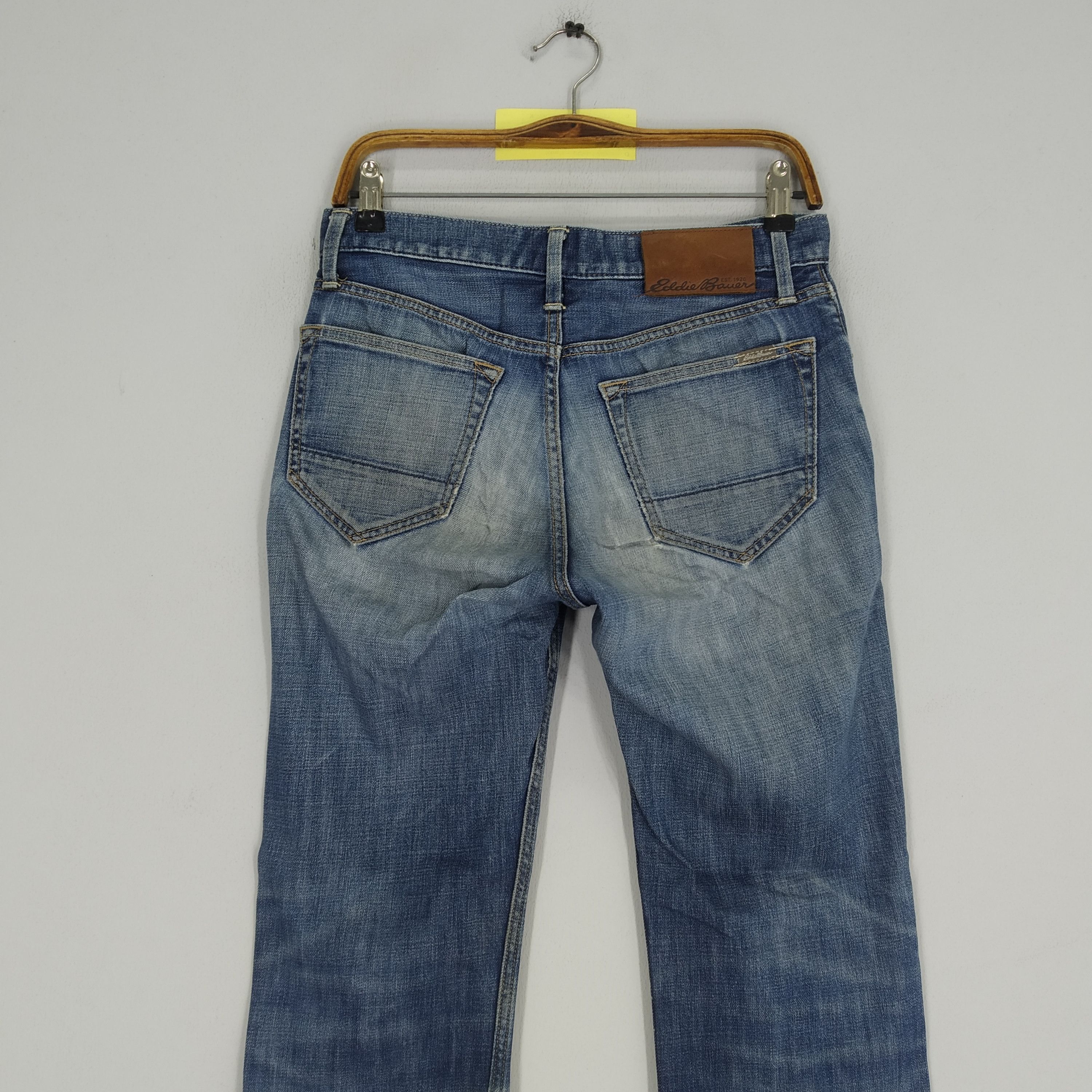 Denime Vintage Eddie Bauer Denim Jeans Stonewash Jeans Blue Denim Size US 31 - 4 Thumbnail