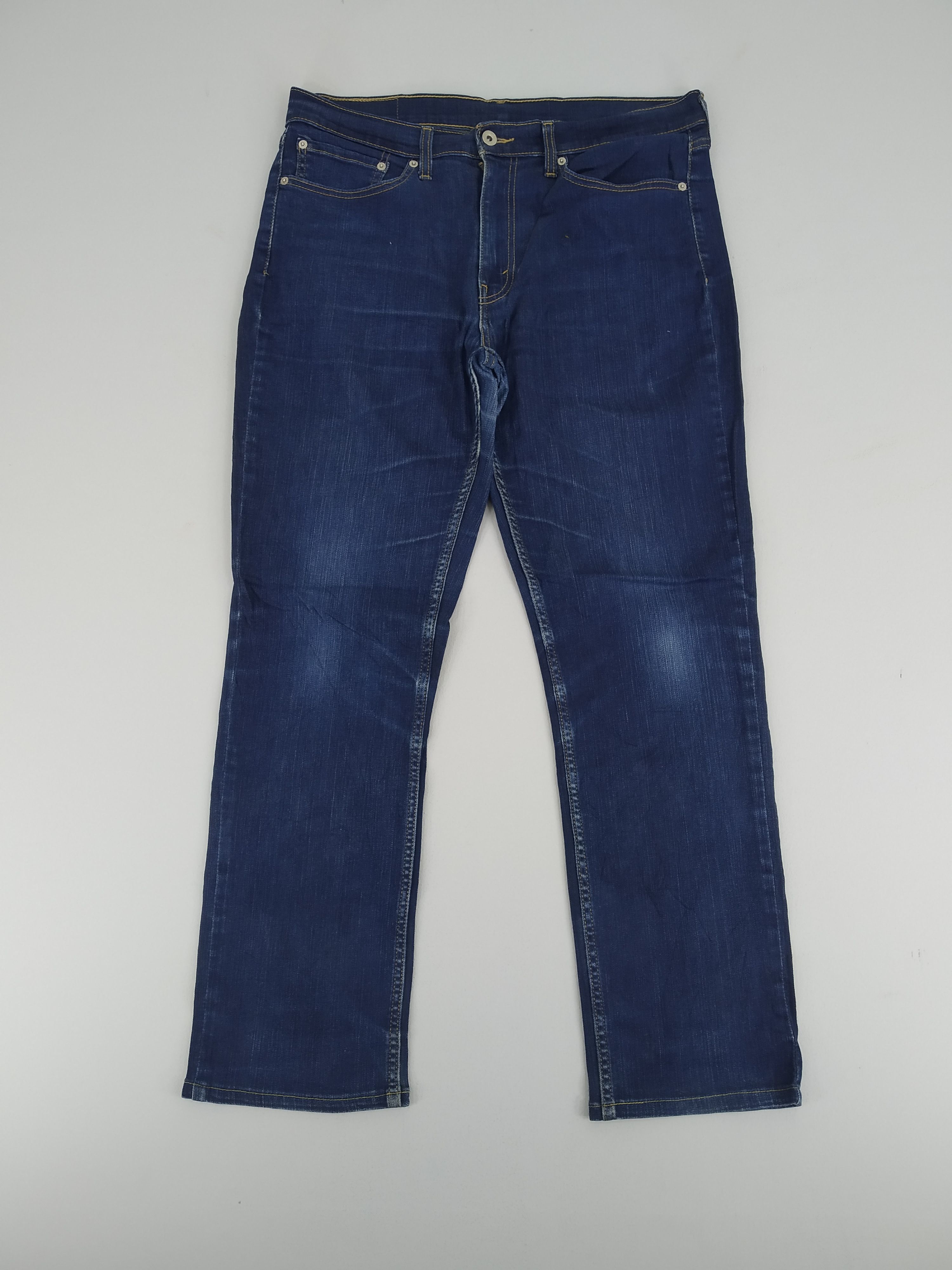 W35 Levi's 514 Dark Blue Denim Jeans Retro Denim Jeans