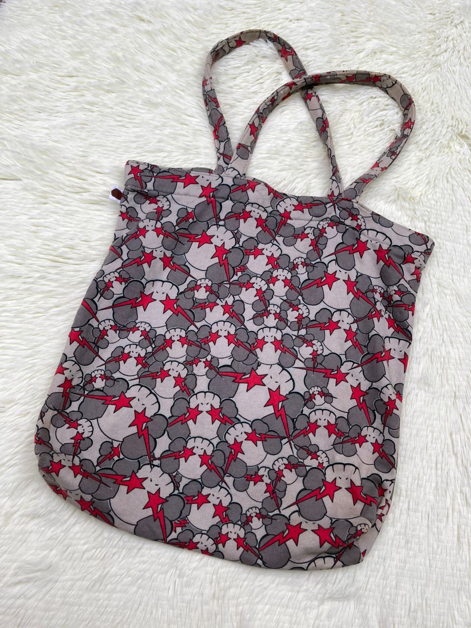 Bape × Kaws Bape Bathing Ape x Kaws Skullsta Tote Bag Size ONE SIZE - 8 Thumbnail