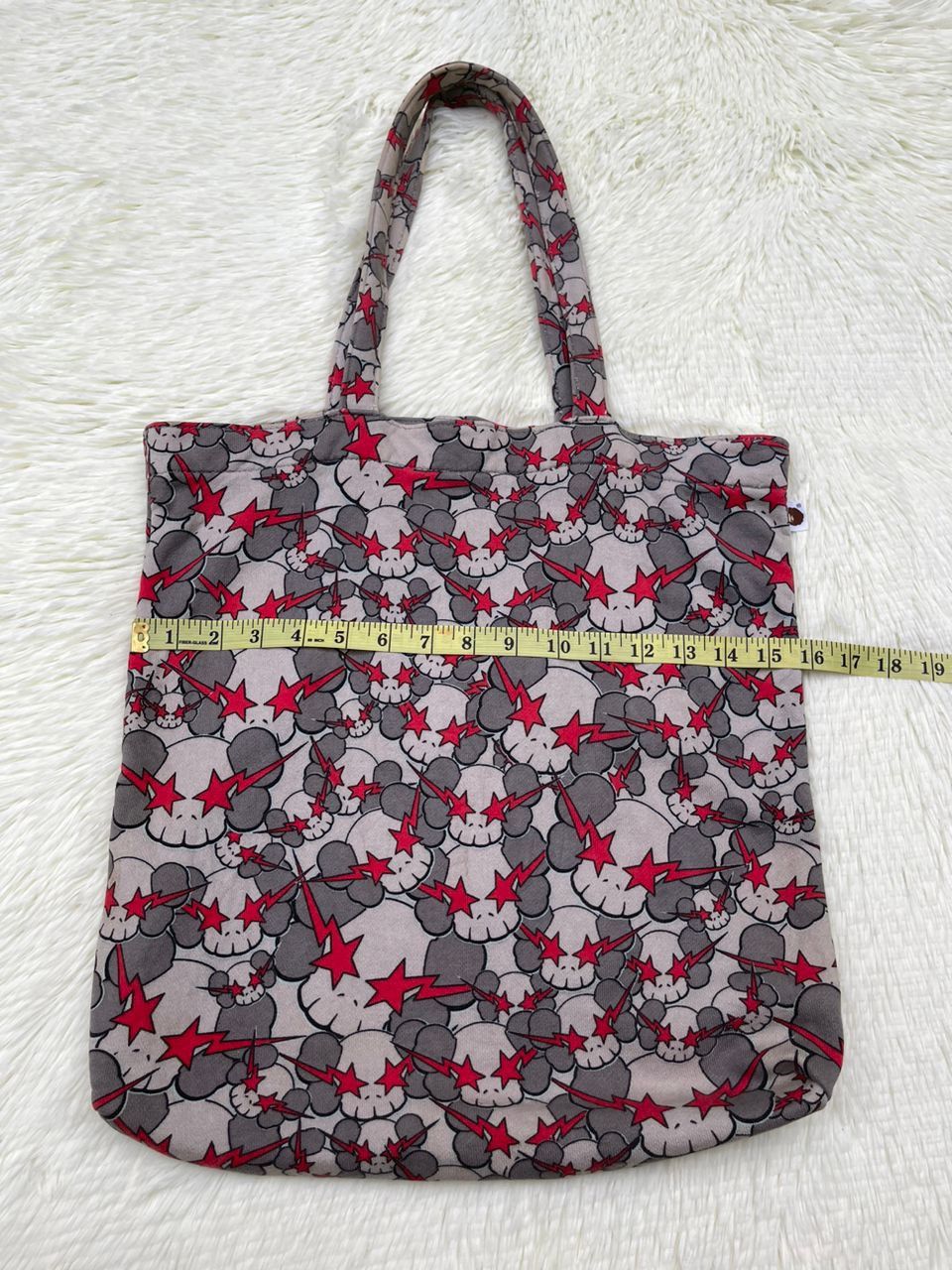 Bape × Kaws Bape Bathing Ape x Kaws Skullsta Tote Bag Size ONE SIZE - 20 Thumbnail