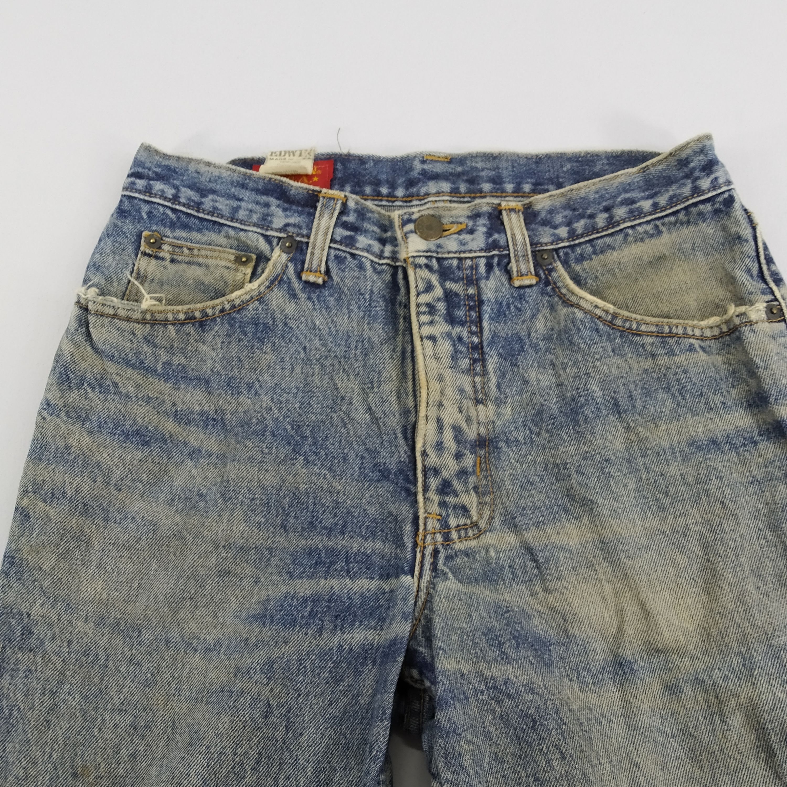 Edwin Vintage Edwin Dirty Denim Jeans Edwin USA Size US 29 - 12 Thumbnail