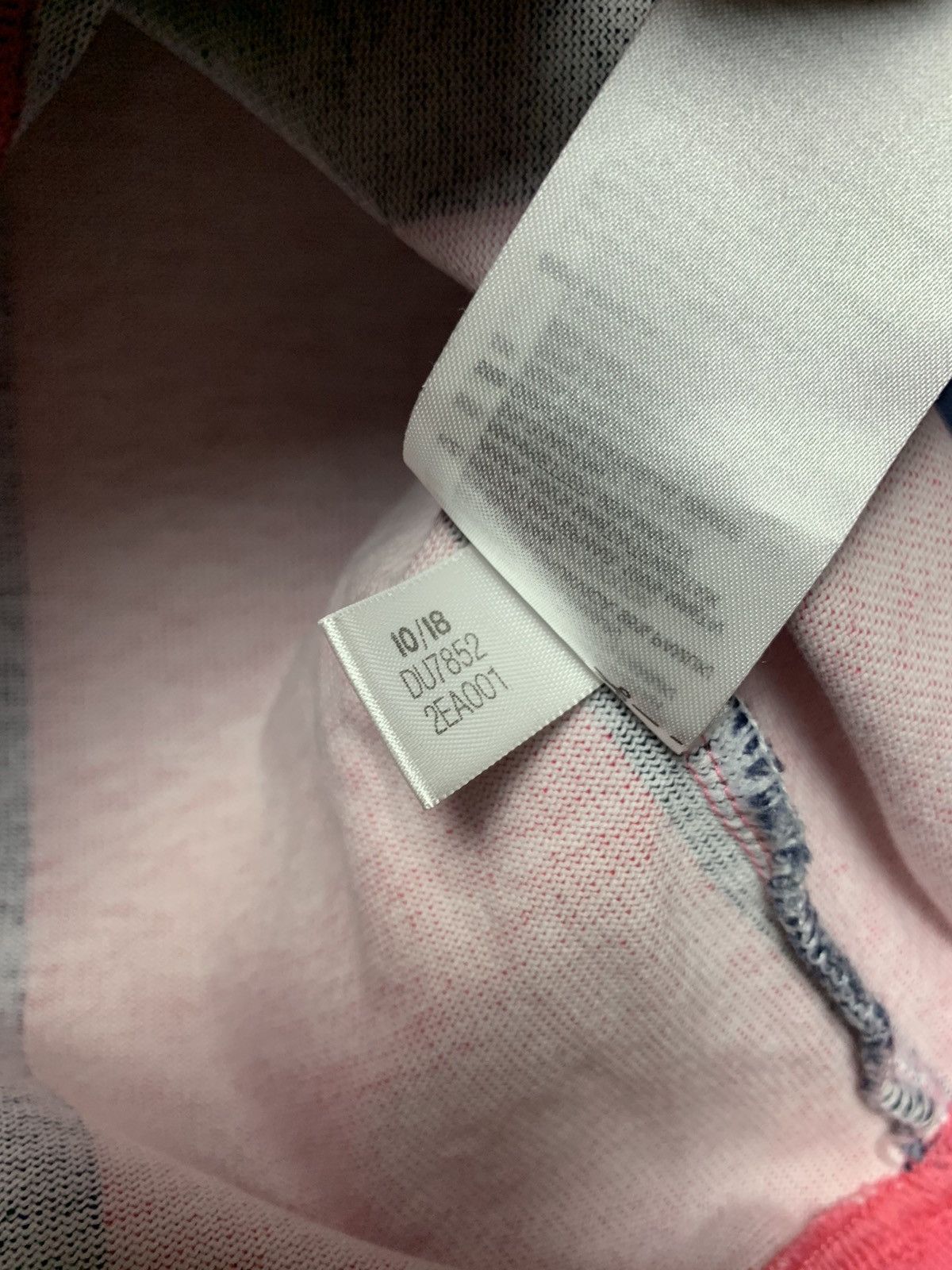 Adidas × Vintage Adidas rugby jersey striped pink/navy size S Size US S / EU 44-46 / 1 - 6 Thumbnail