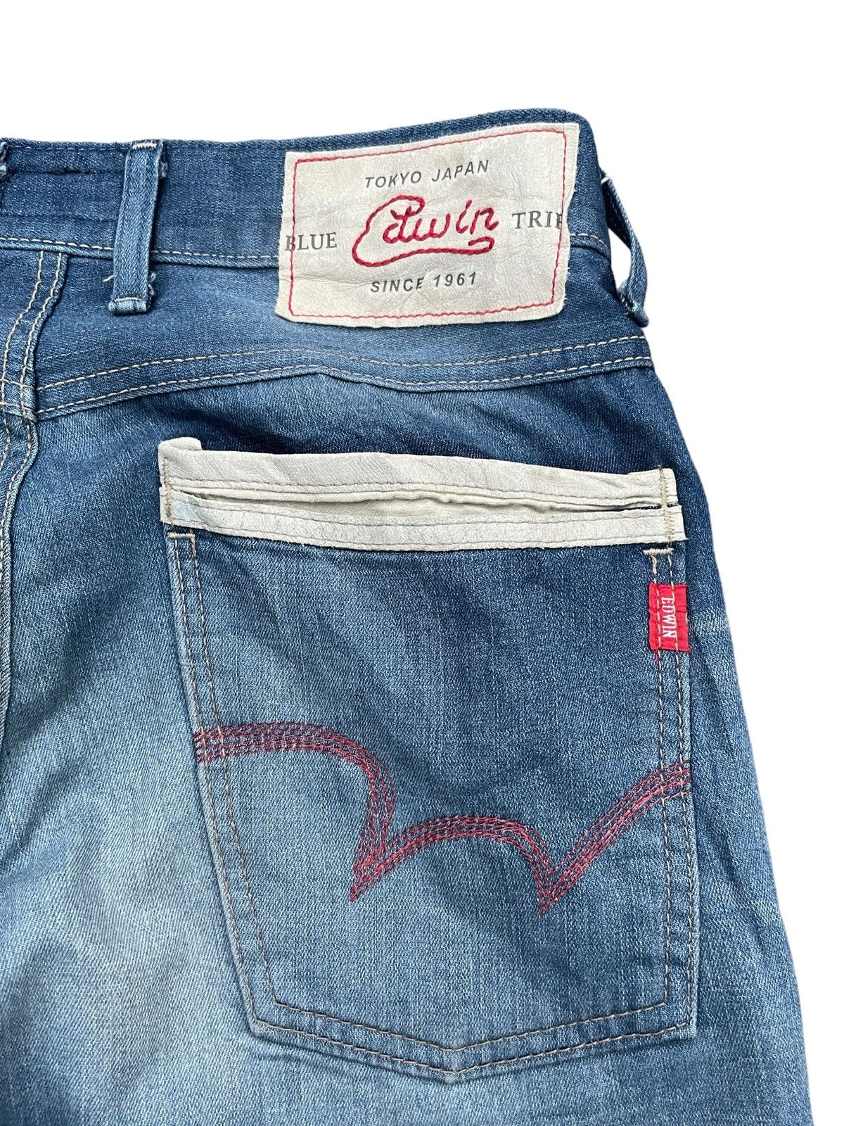Edwin Vintage Edwin Blue Trip Rework Size US 32 / EU 48 - 12 Thumbnail