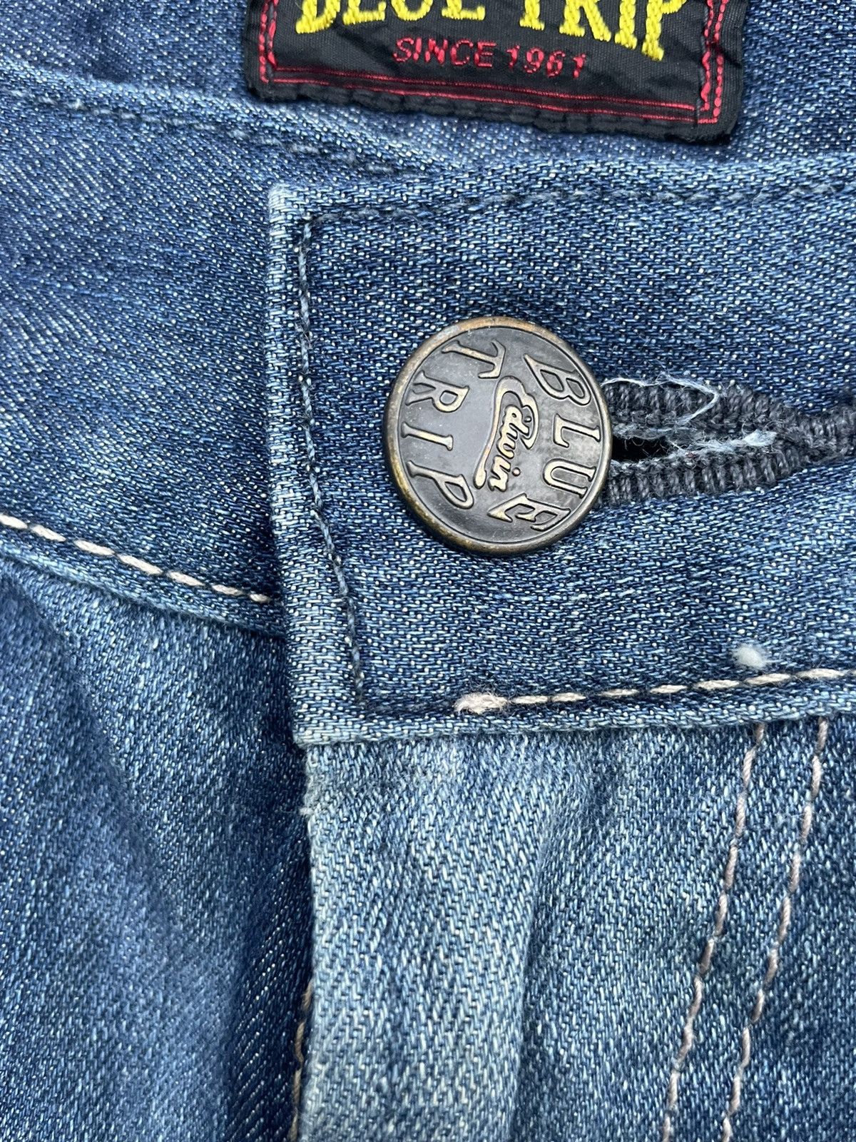 Edwin Vintage Edwin Blue Trip Rework Size US 32 / EU 48 - 19 Thumbnail