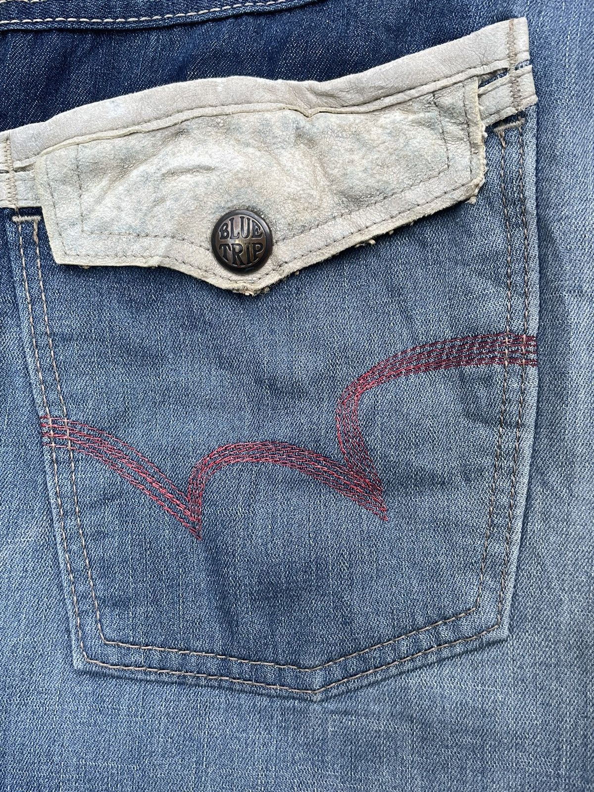Edwin Vintage Edwin Blue Trip Rework Size US 32 / EU 48 - 14 Thumbnail