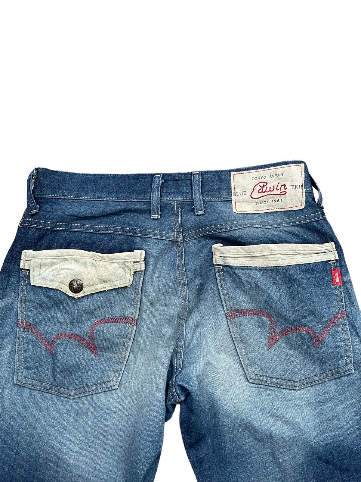 Edwin Vintage Edwin Blue Trip Rework Size US 32 / EU 48 - 11 Thumbnail
