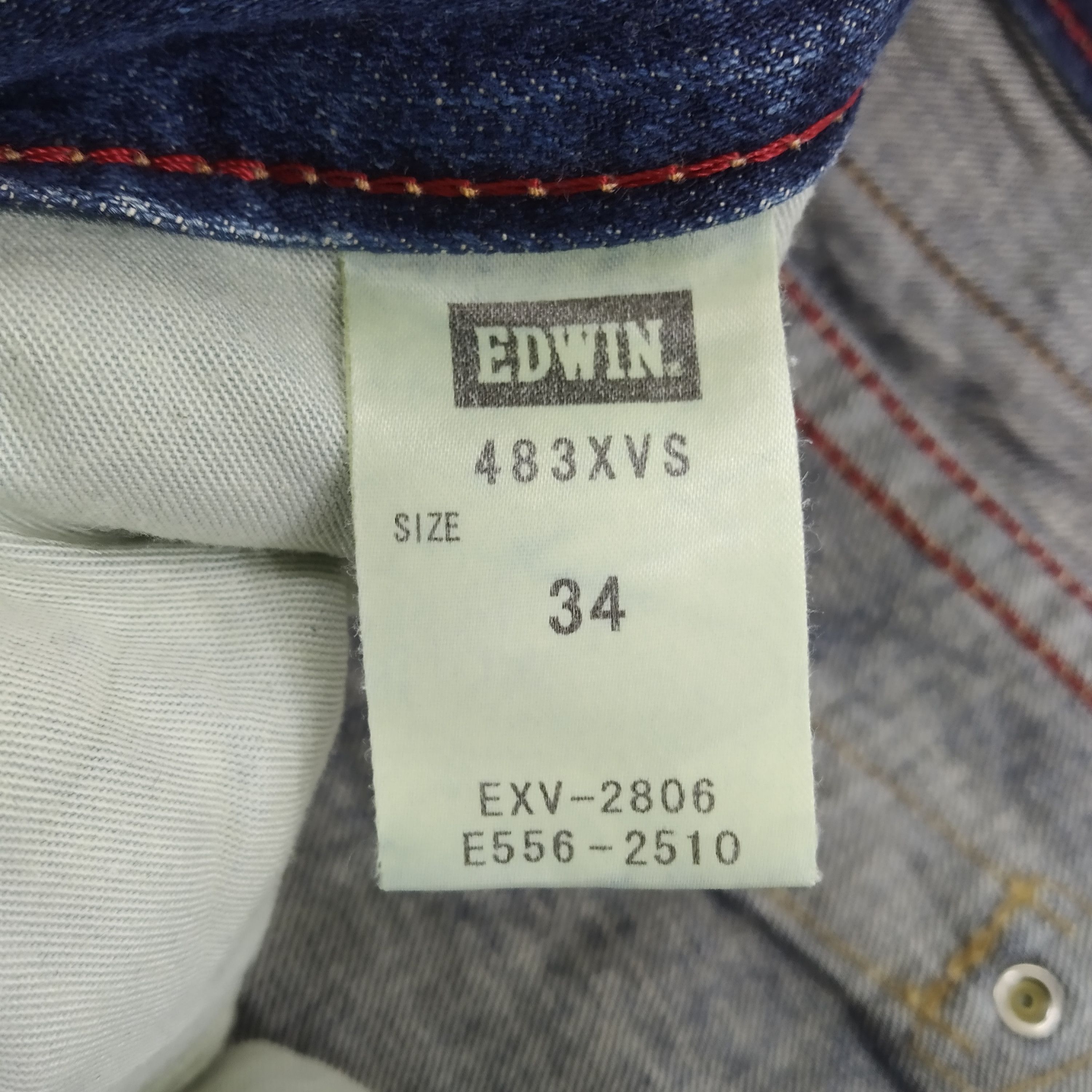 Edwin W37 Japan Brand Edwin Exclusive With Leather Style Edwin Size US 37 - 11 Thumbnail