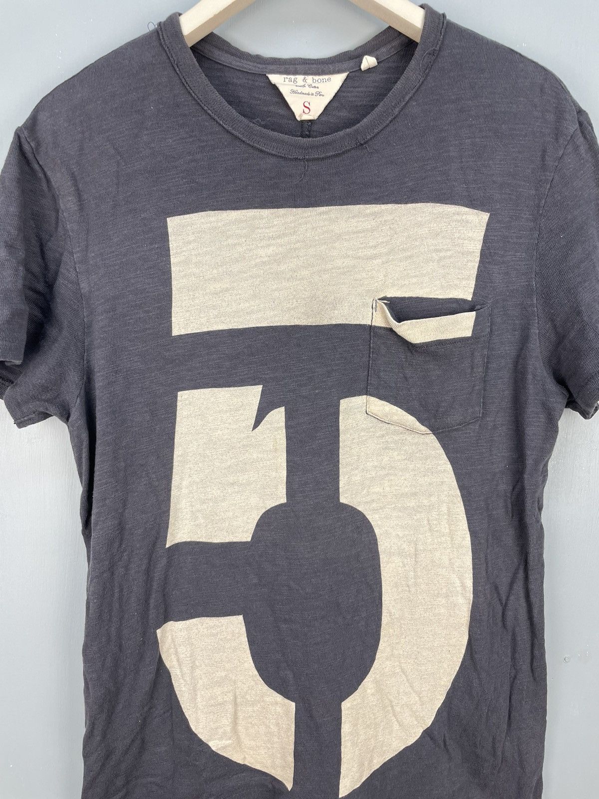 Rag & Bone Rag & Bone Number 5 pocket tee Size US S / EU 44-46 / 1 - 3 Thumbnail