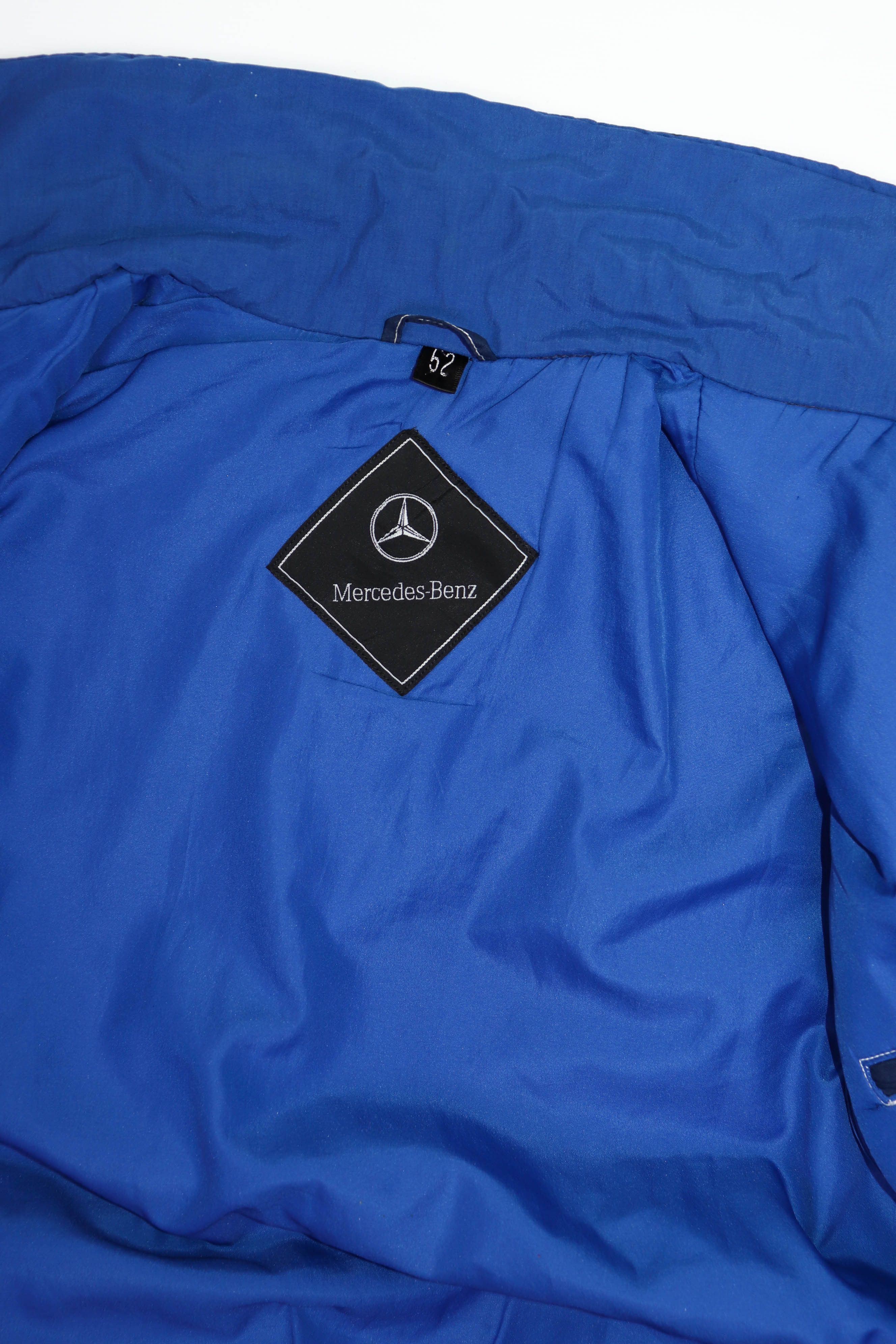 Mercedes-Benz Mercedes-Benz Vintage 90s Navy Blue Insulated Waistcoat Vest Size US XL / EU 56 / 4 - 11 Thumbnail