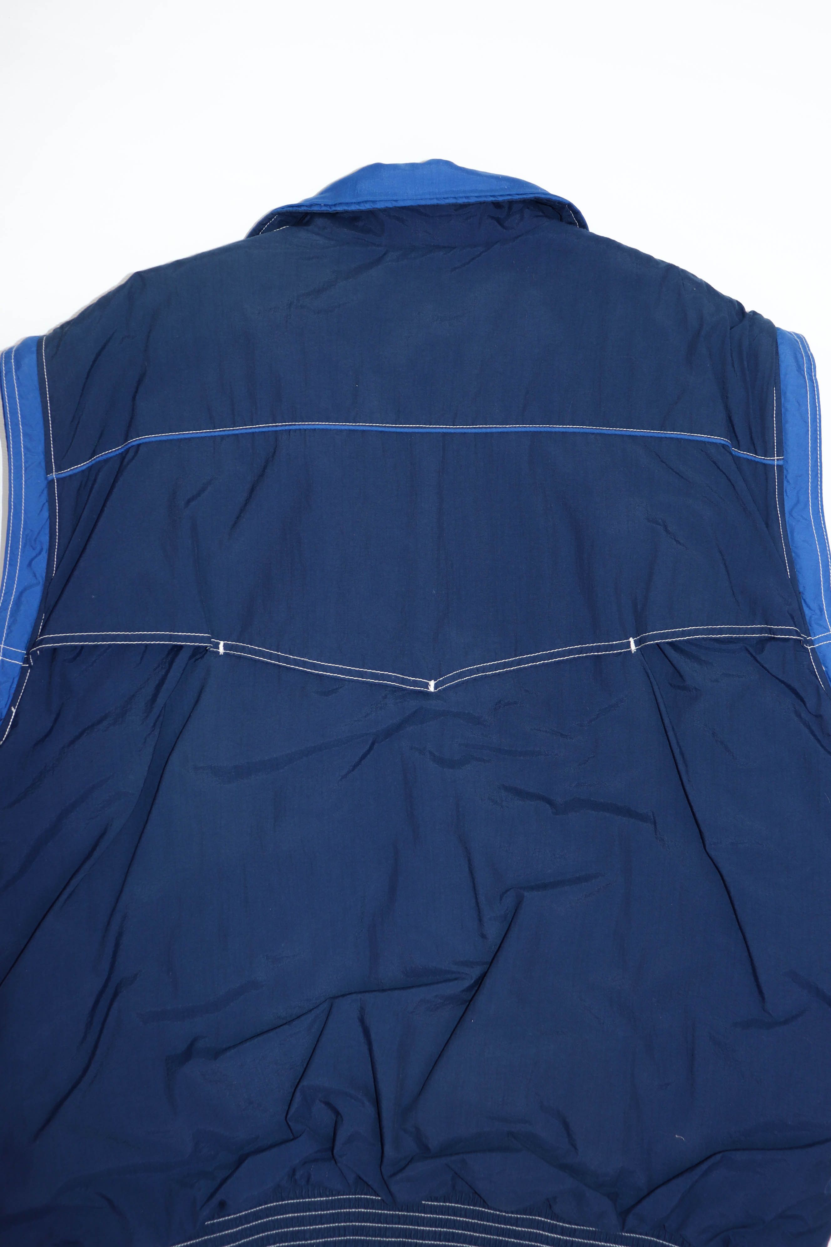 Mercedes-Benz Mercedes-Benz Vintage 90s Navy Blue Insulated Waistcoat Vest Size US XL / EU 56 / 4 - 7 Thumbnail