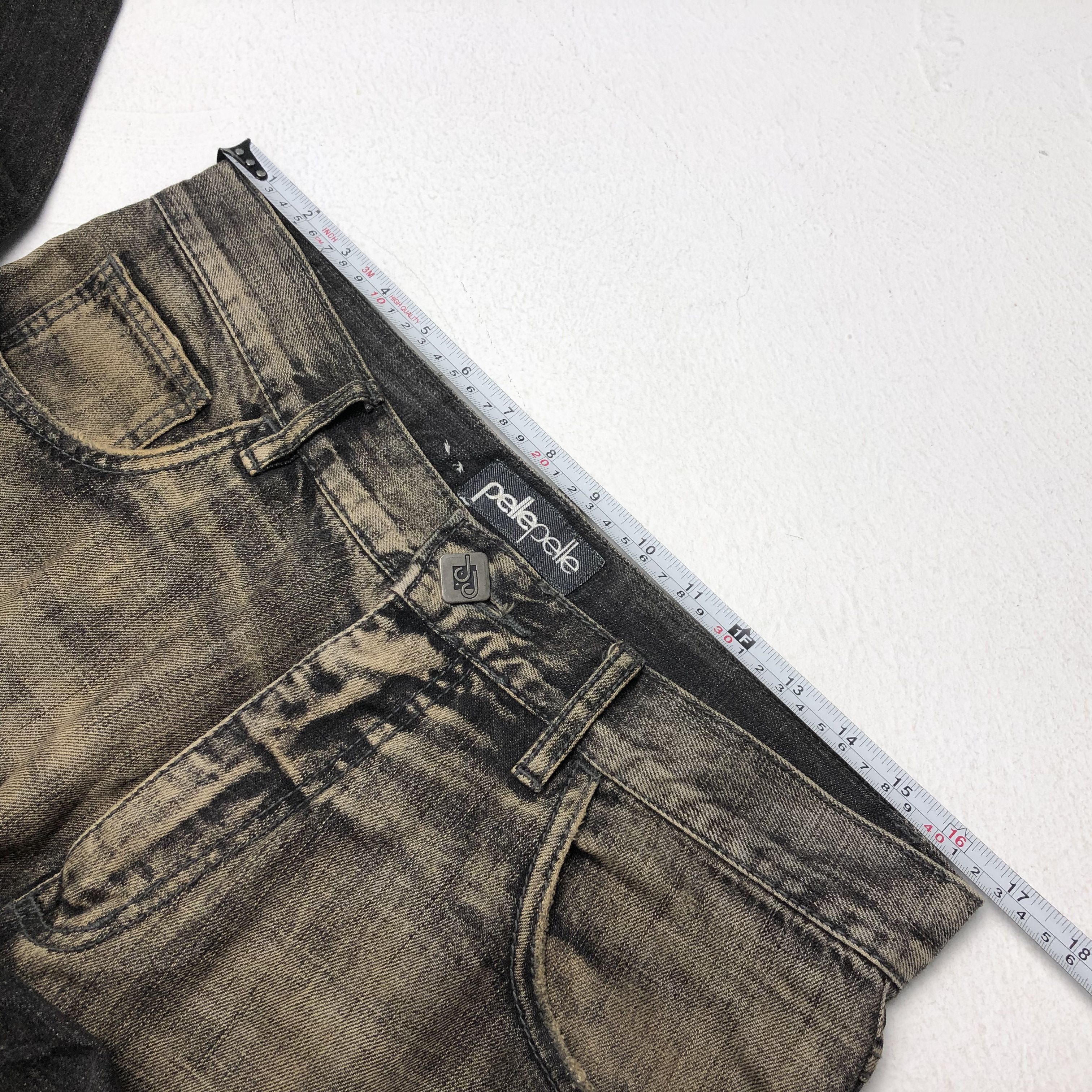 Pelle Pelle Vintage Pellepelle Italian Designer Denim JeansPants Size US 33 - 7 Thumbnail