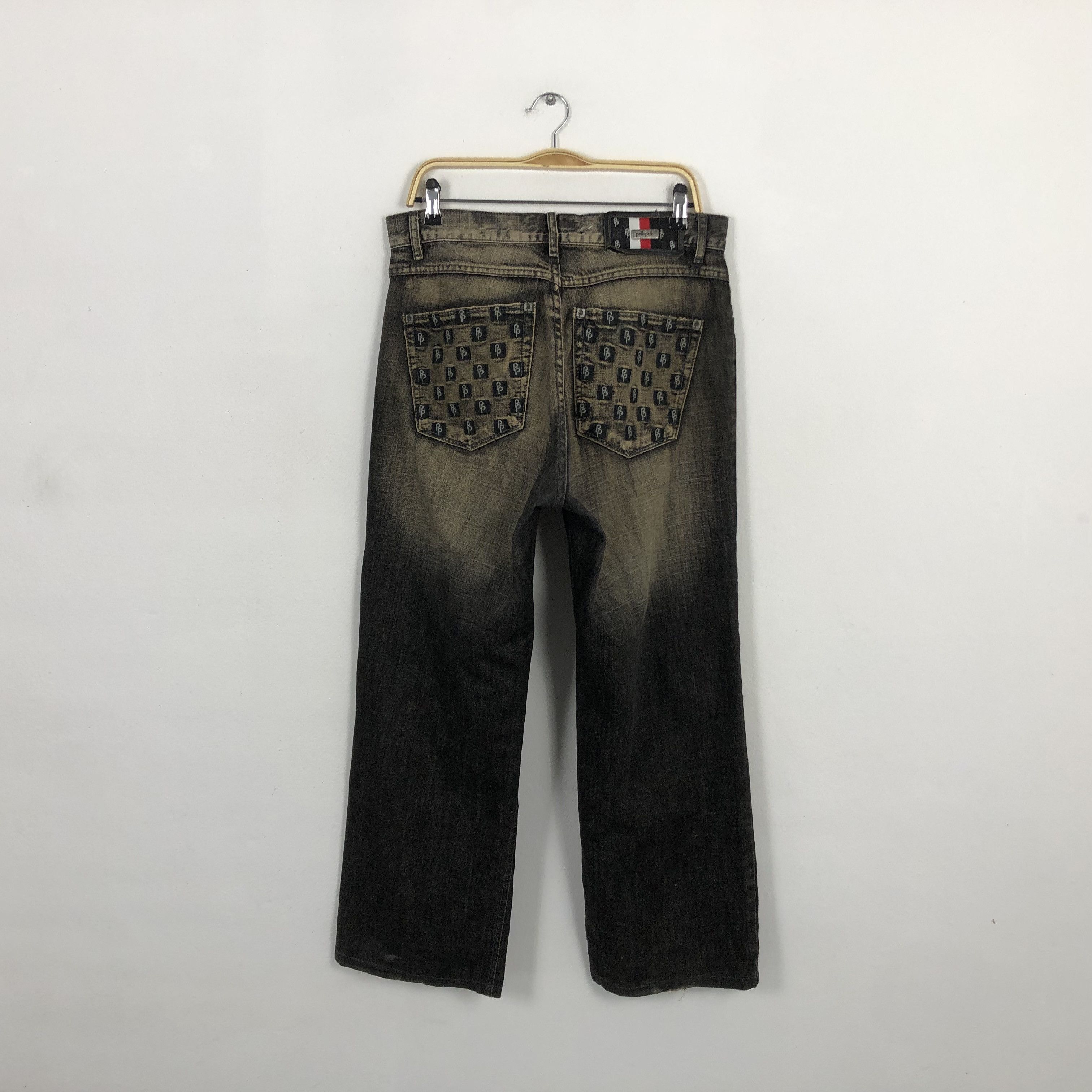 Pelle Pelle Vintage Pellepelle Italian Designer Denim JeansPants Size US 33 - 4 Thumbnail