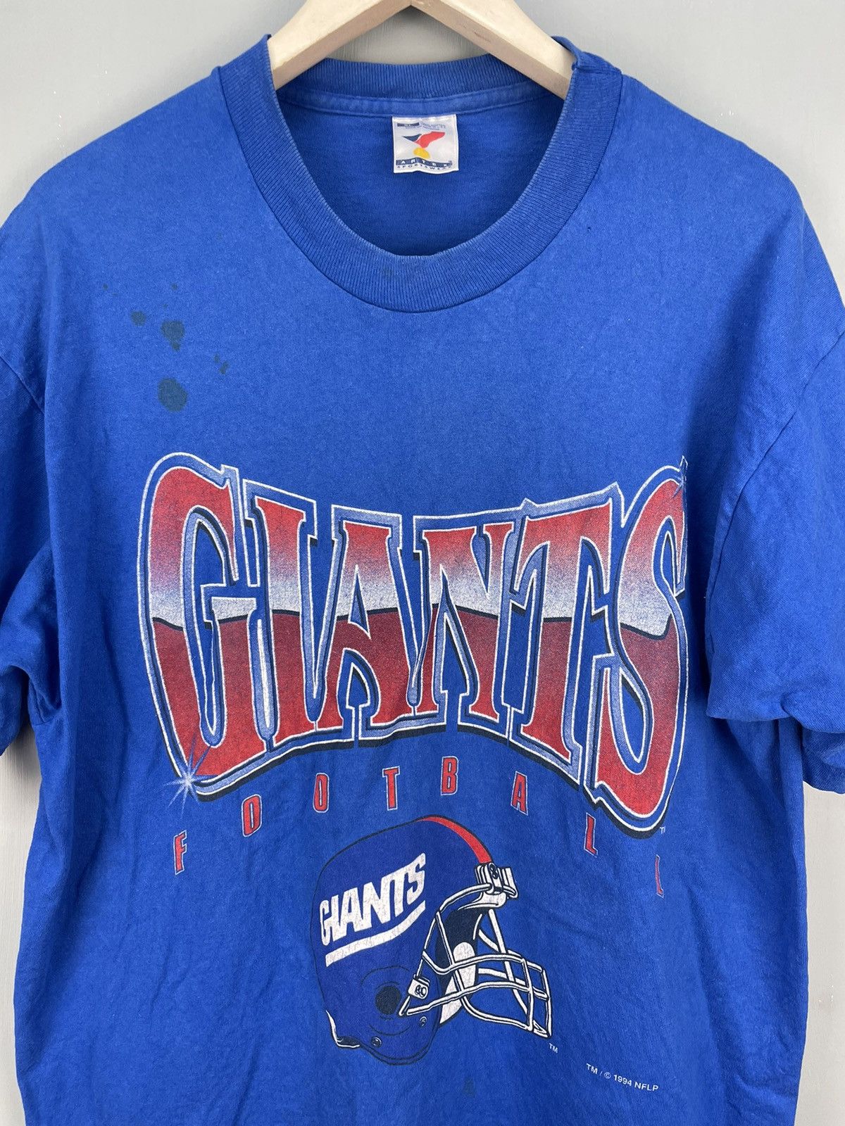 NFL Vintage 90s Giants Football NFLP t shirt Size US XL / EU 56 / 4 - 3 Thumbnail