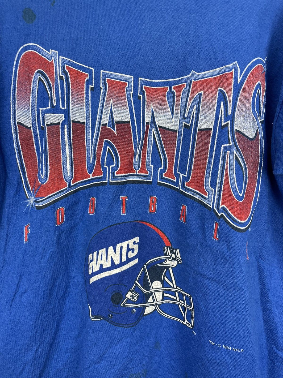 NFL Vintage 90s Giants Football NFLP t shirt Size US XL / EU 56 / 4 - 4 Thumbnail