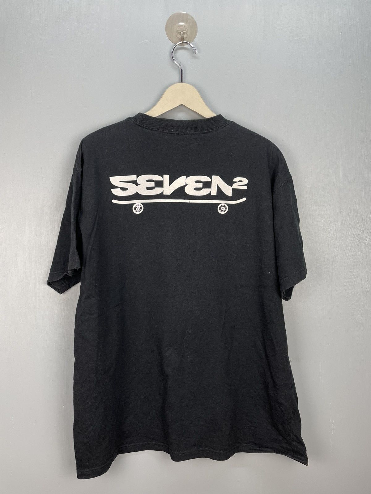 Japanese Brand Seven Skateboard brand t shirt Size US XL / EU 56 / 4 - 2 Thumbnail