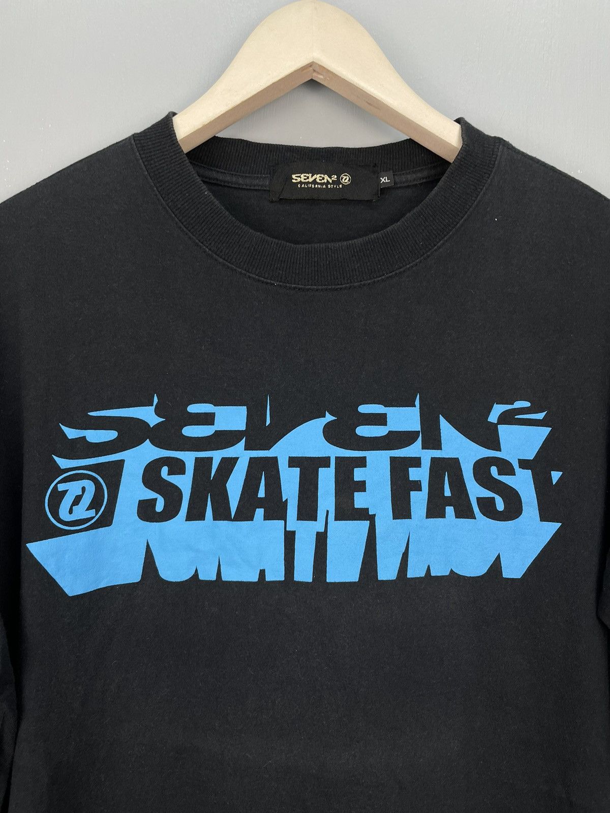 Japanese Brand Seven Skateboard brand t shirt Size US XL / EU 56 / 4 - 3 Thumbnail