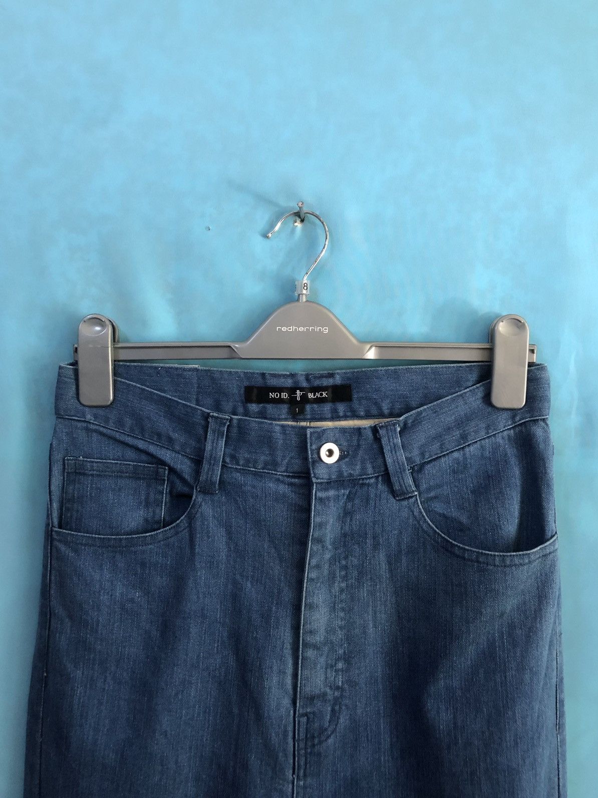 NO ID 1990s relaxed fit crop zipped leg #B1 Size US 29 - 5 Thumbnail