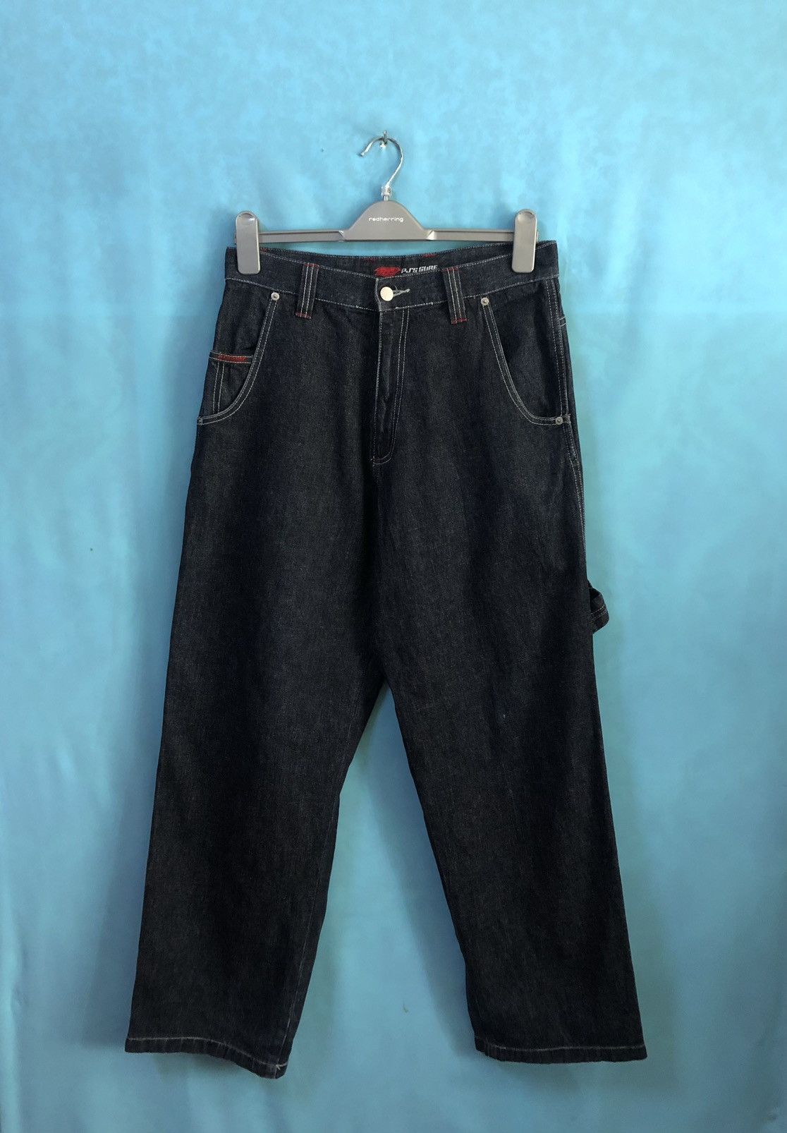 Japanese Brand PJ's surf baggy jeans #B1 Size US 29 - 2 Thumbnail
