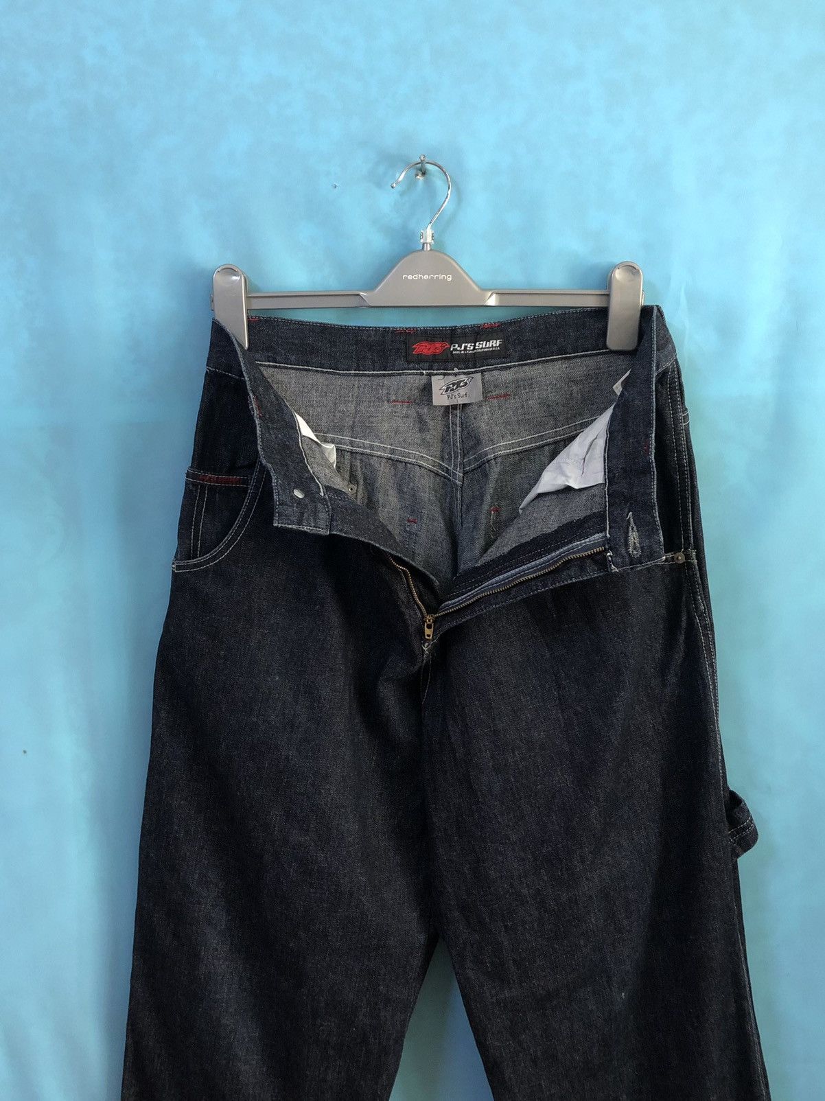 Japanese Brand PJ's surf baggy jeans #B1 Size US 29 - 4 Thumbnail
