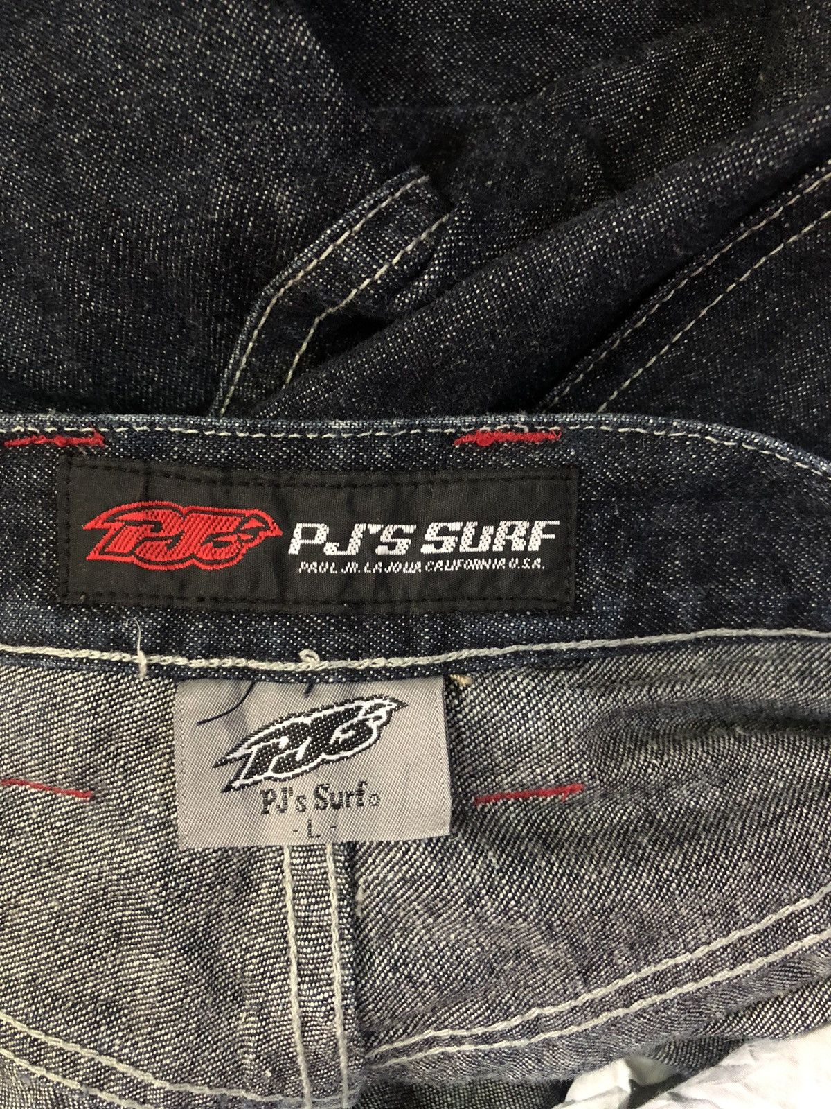 Japanese Brand PJ's surf baggy jeans #B1 Size US 29 - 6 Thumbnail