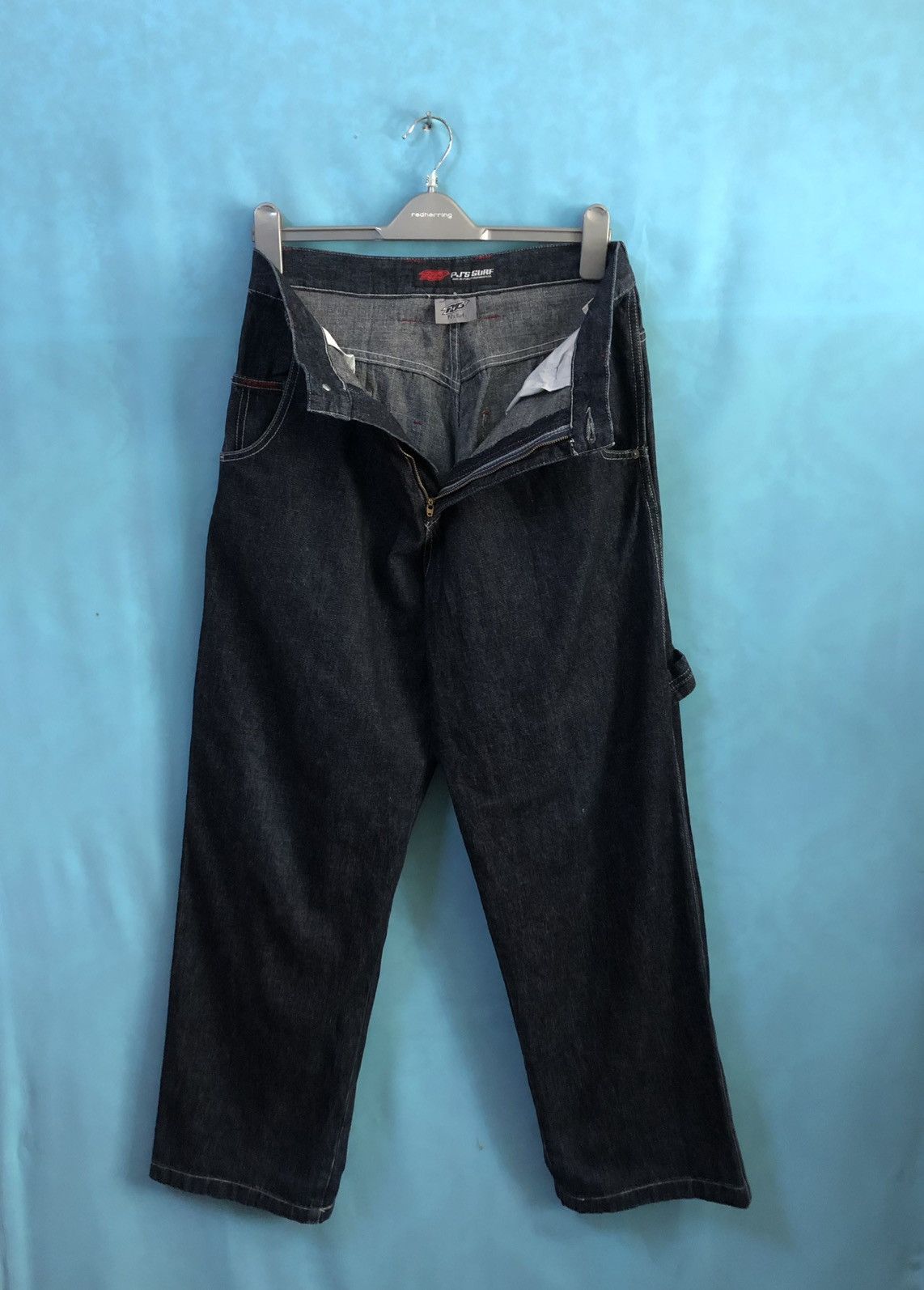 Japanese Brand PJ's surf baggy jeans #B1 Size US 29 - 3 Thumbnail