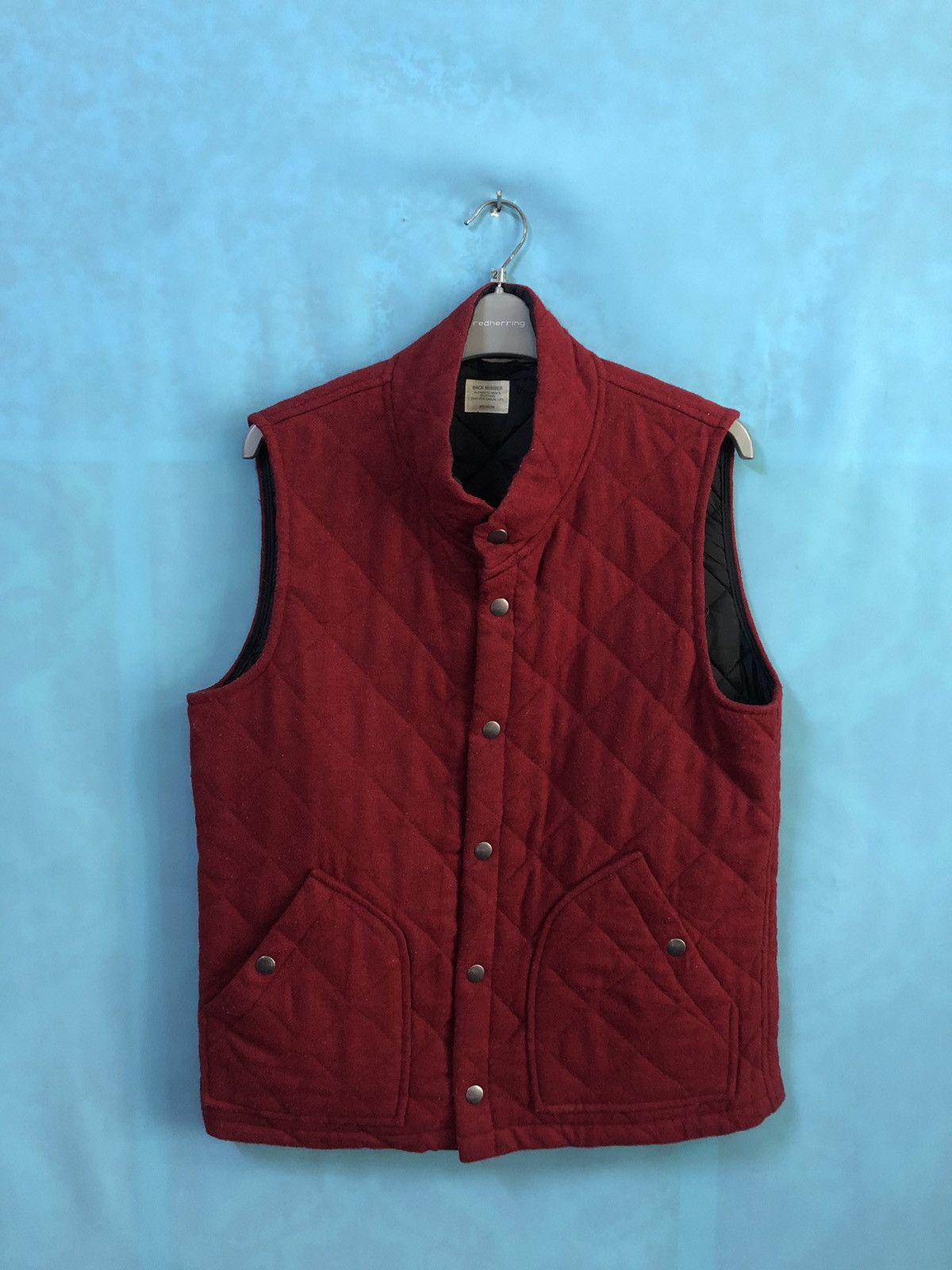 Japanese Brand back number quilted #A3 Size 40R - 1 Thumbnail