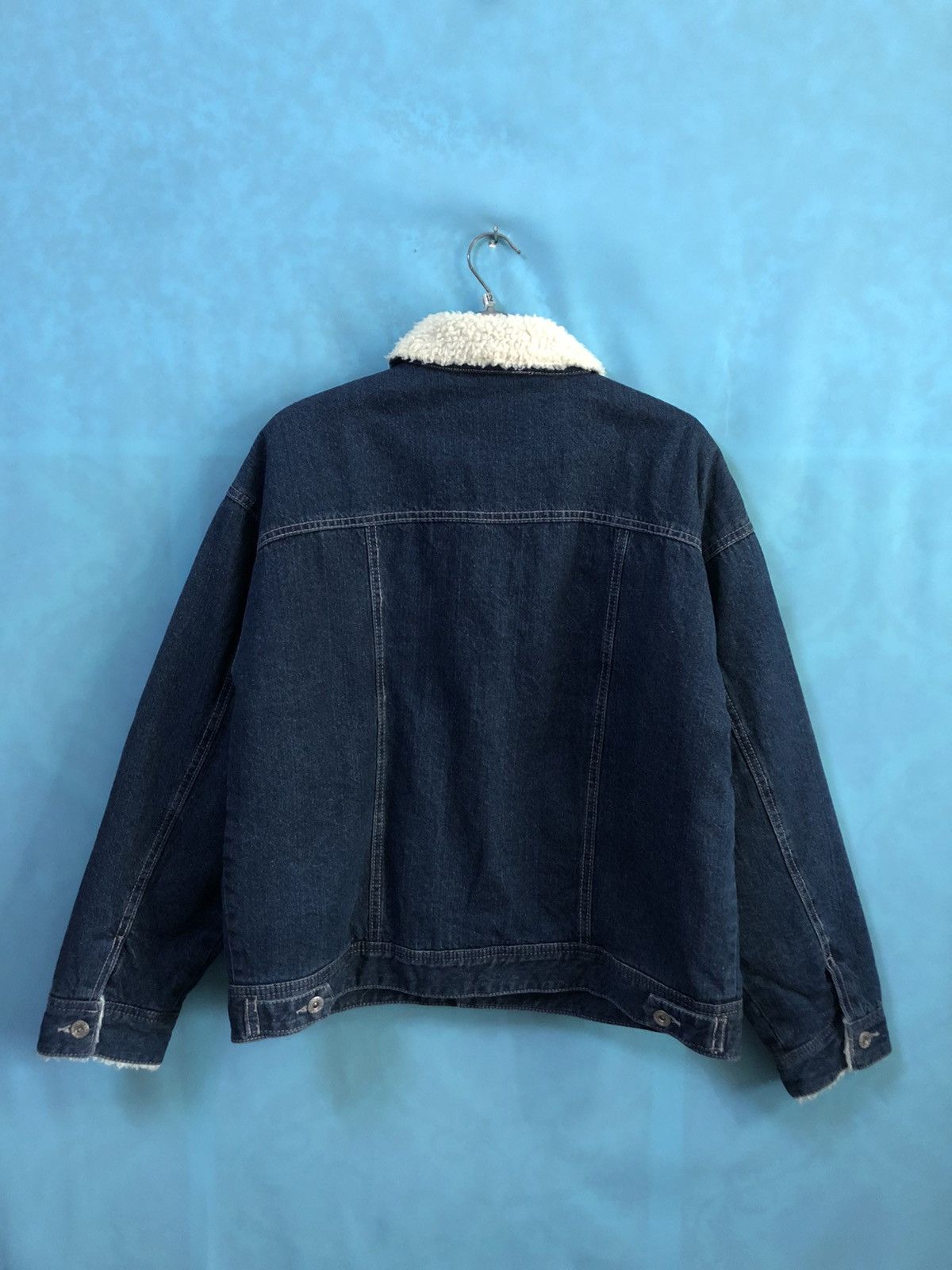 Japanese Brand denifits sherpa trucker #A3 Size US L / EU 52-54 / 3 - 3 Thumbnail