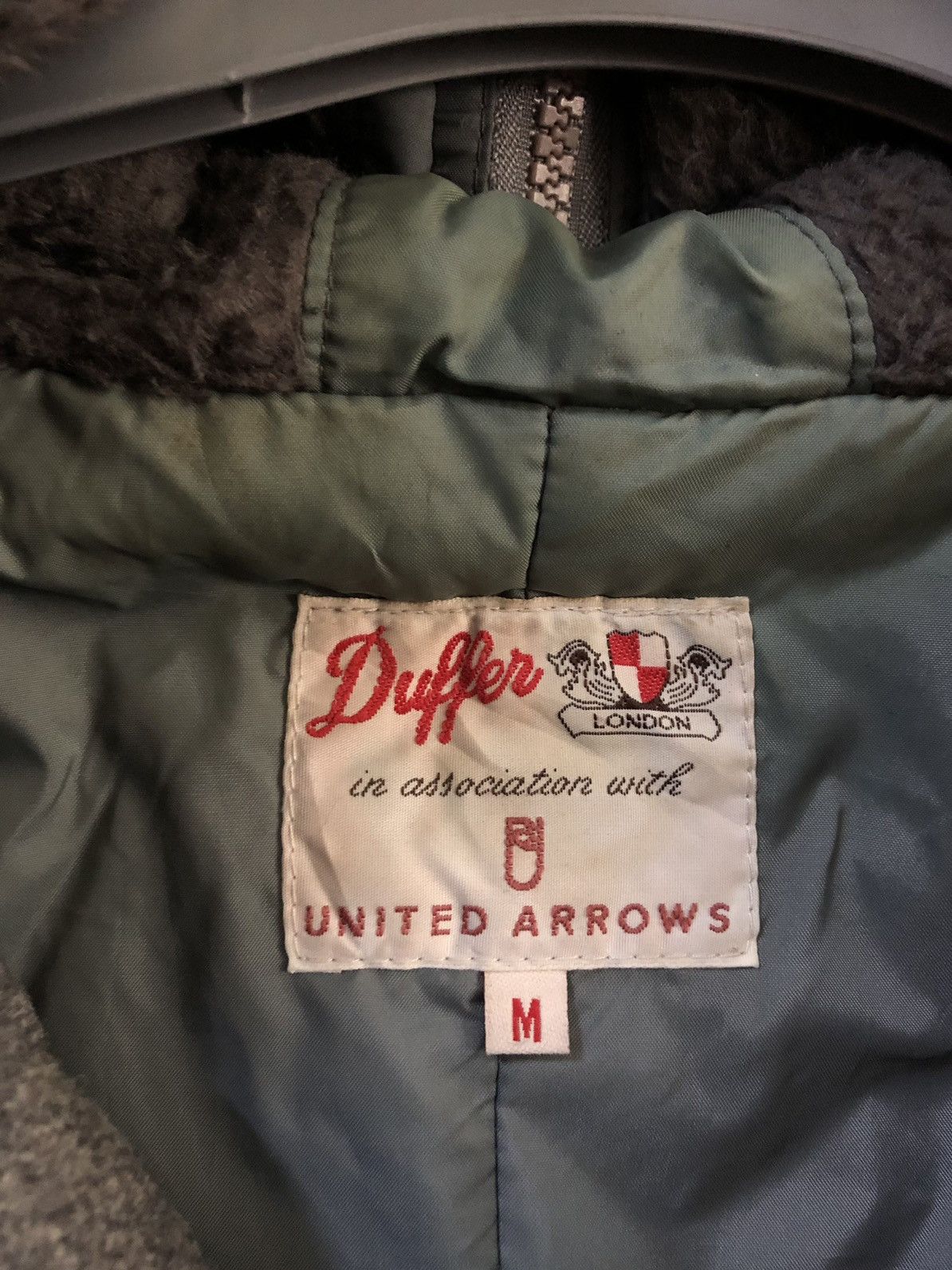 United Arrows designer fur hood #A3 Size US M / EU 48-50 / 2 - 7 Thumbnail