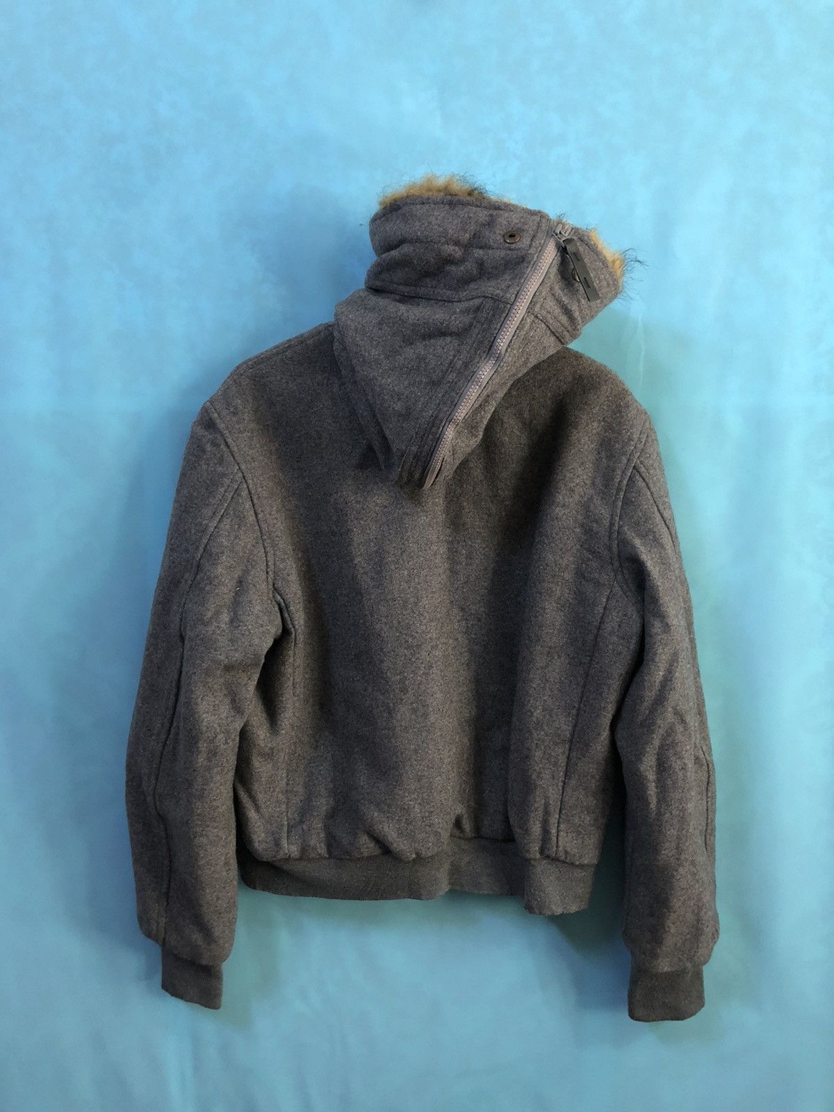 United Arrows designer fur hood #A3 Size US M / EU 48-50 / 2 - 5 Thumbnail